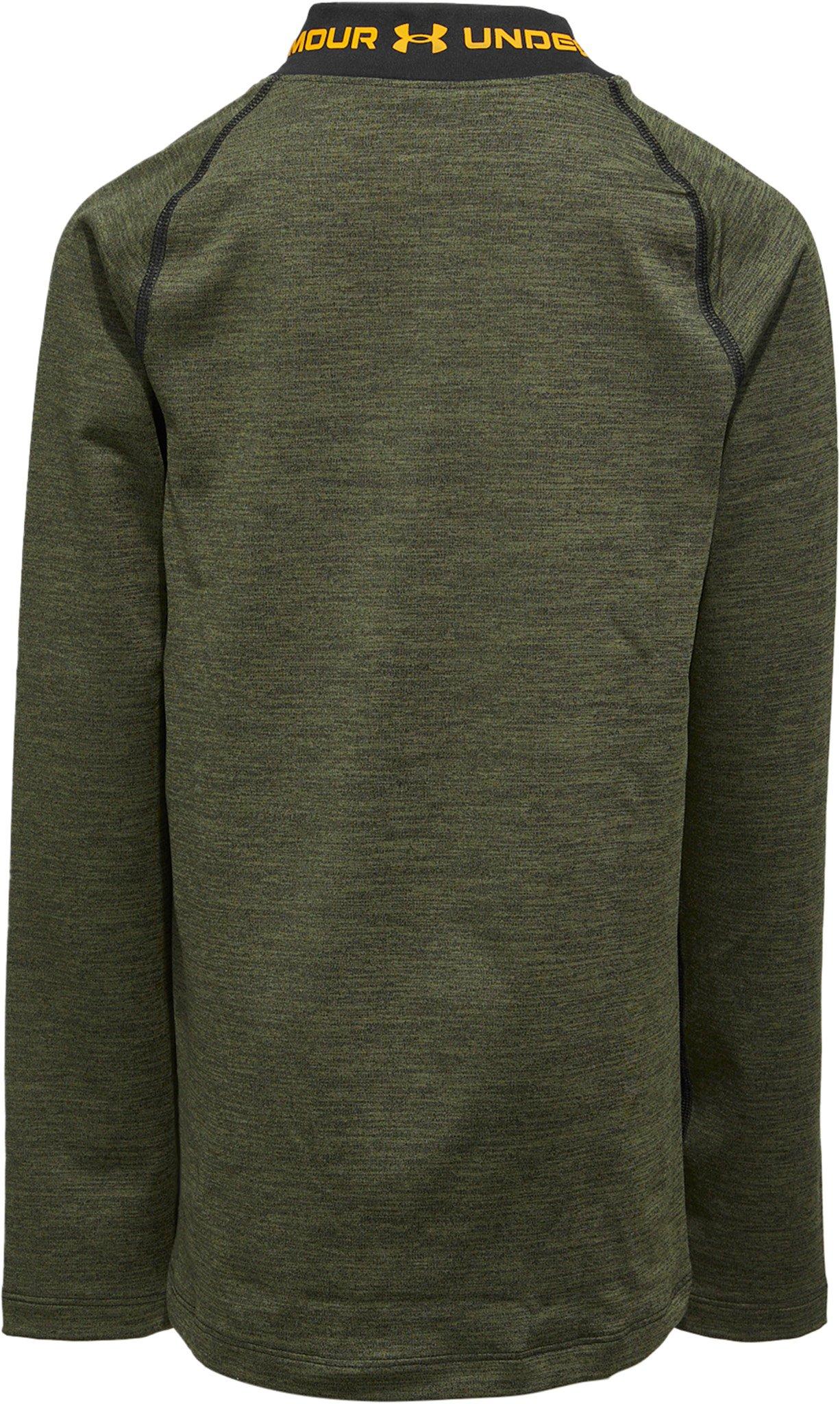 Product gallery image number 2 for product ColdGear Twist Mock Long Sleeve Baselayer Top - Kids