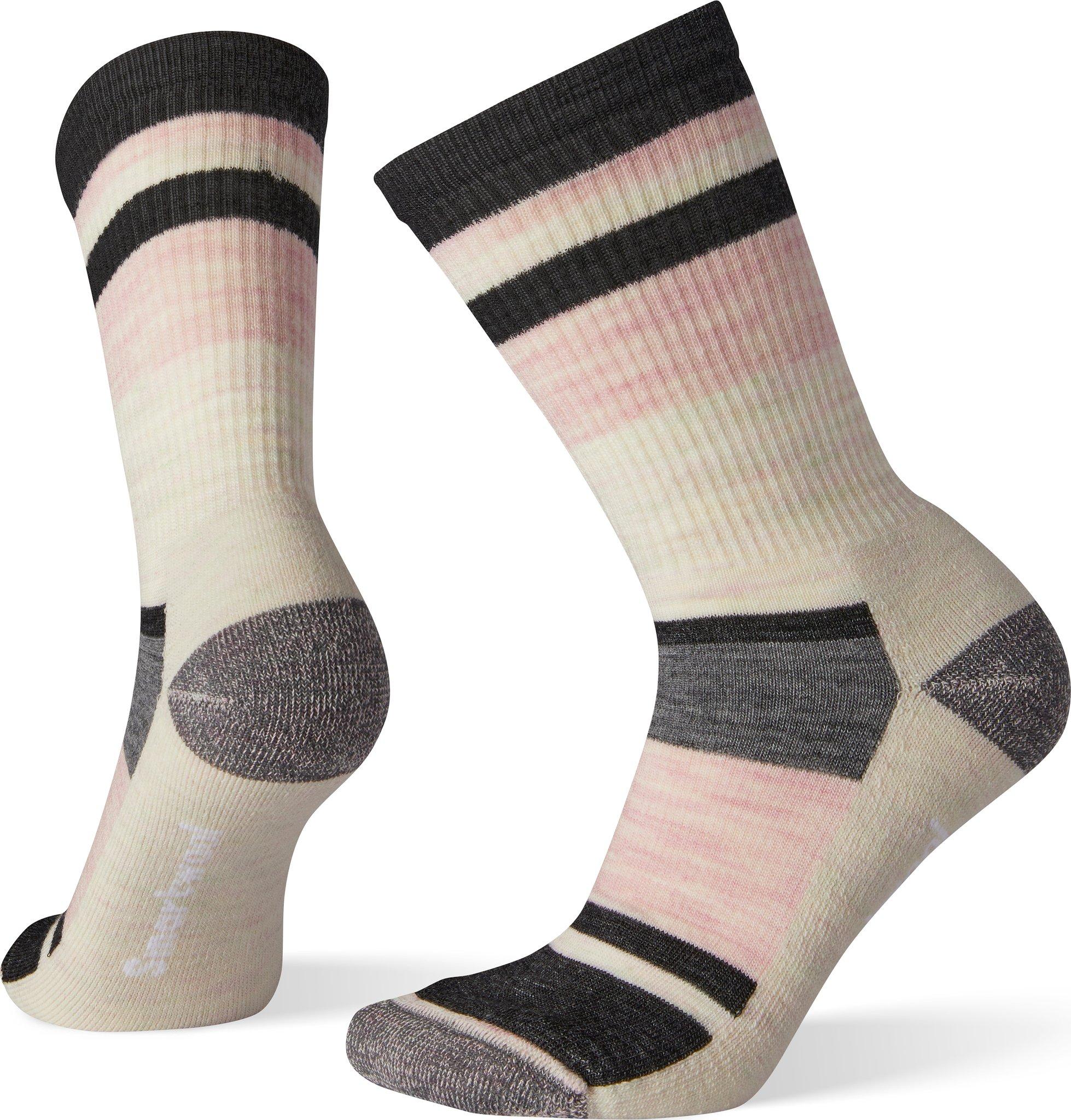 Product gallery image number 1 for product Hike Light Striped Crew Socks - Women's