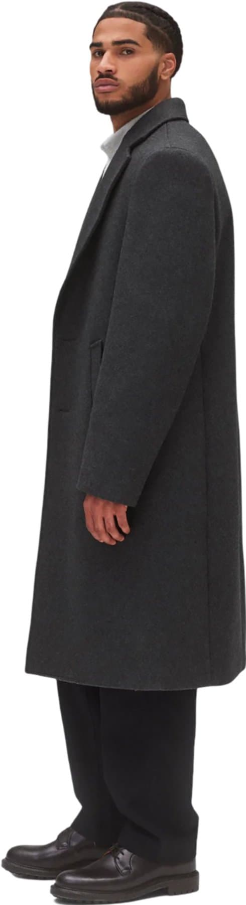 Product gallery image number 2 for product Wool Cashmere Maestro Coat - Unisex