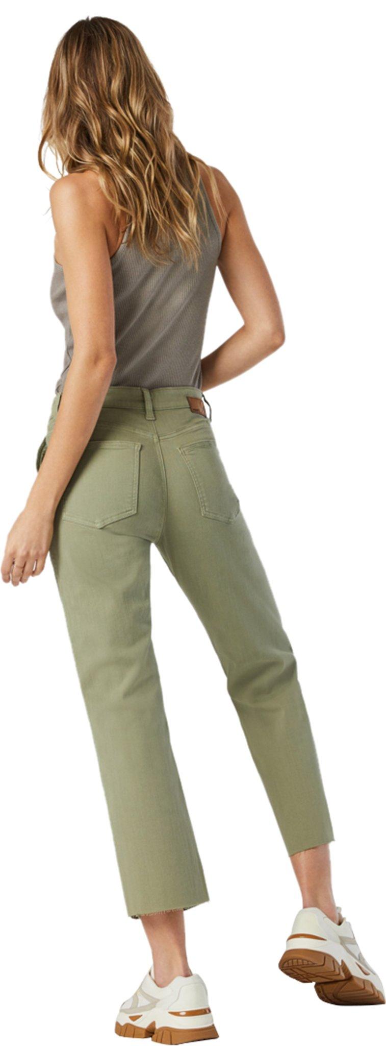 Numéro de l'image de la galerie de produits 2 pour le produit Pantalon jambe droite à taille haute et poche avant Shelia - Femme