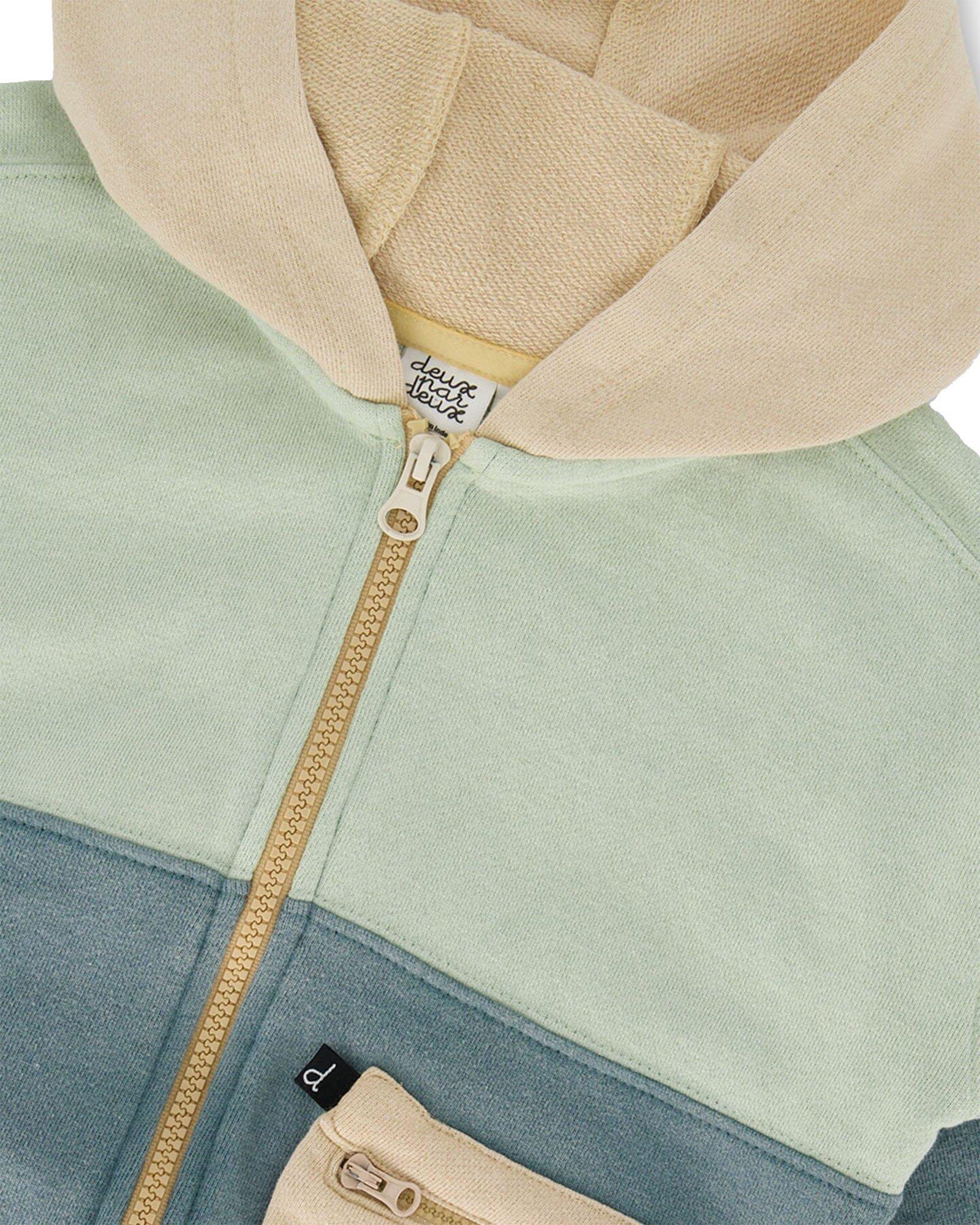 Product gallery image number 4 for product French Terry Hooded Cardigan - Big Boys