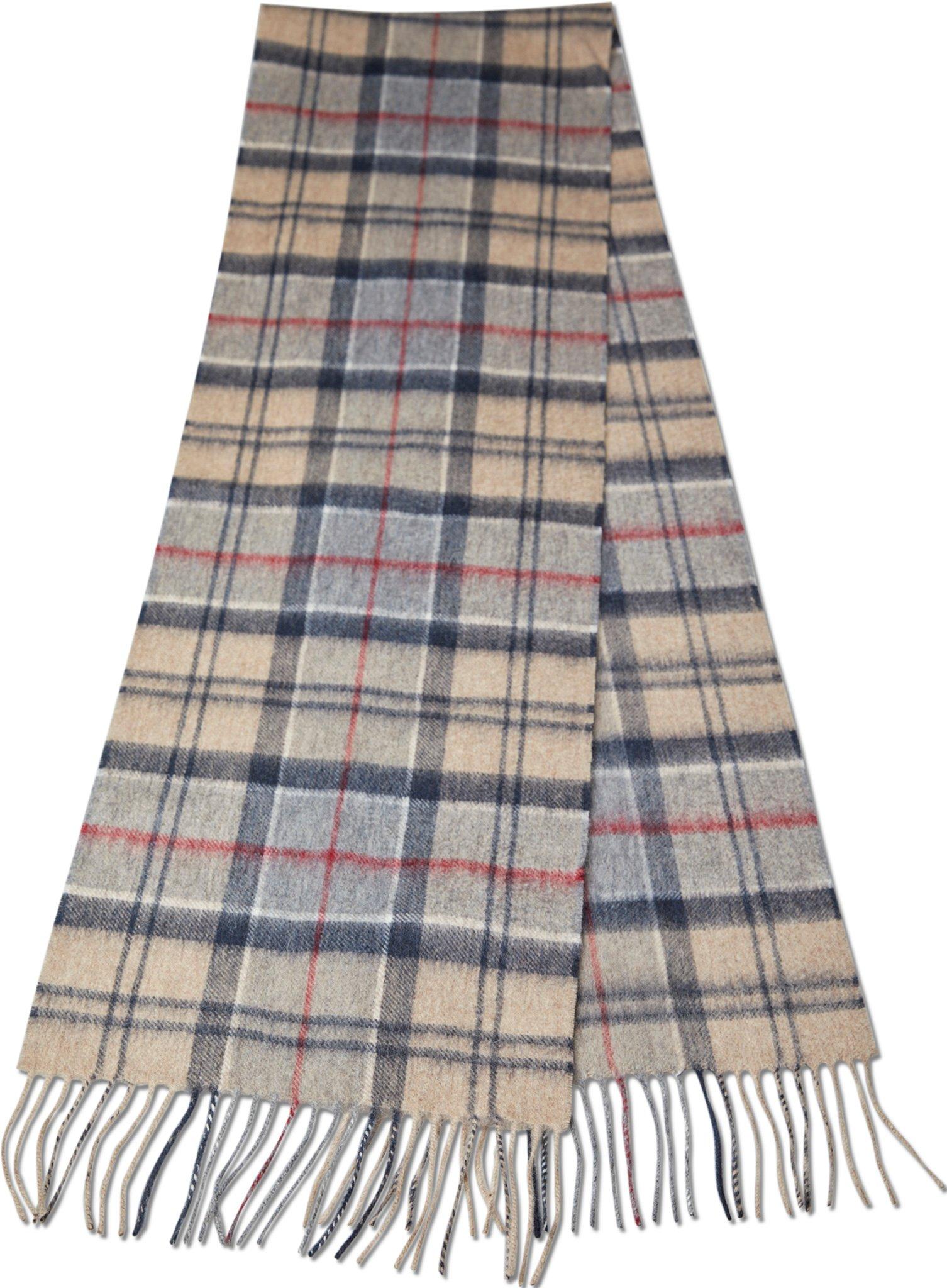 Image de produit pour Foulard en cachemire et laine Tartan - Unisexe