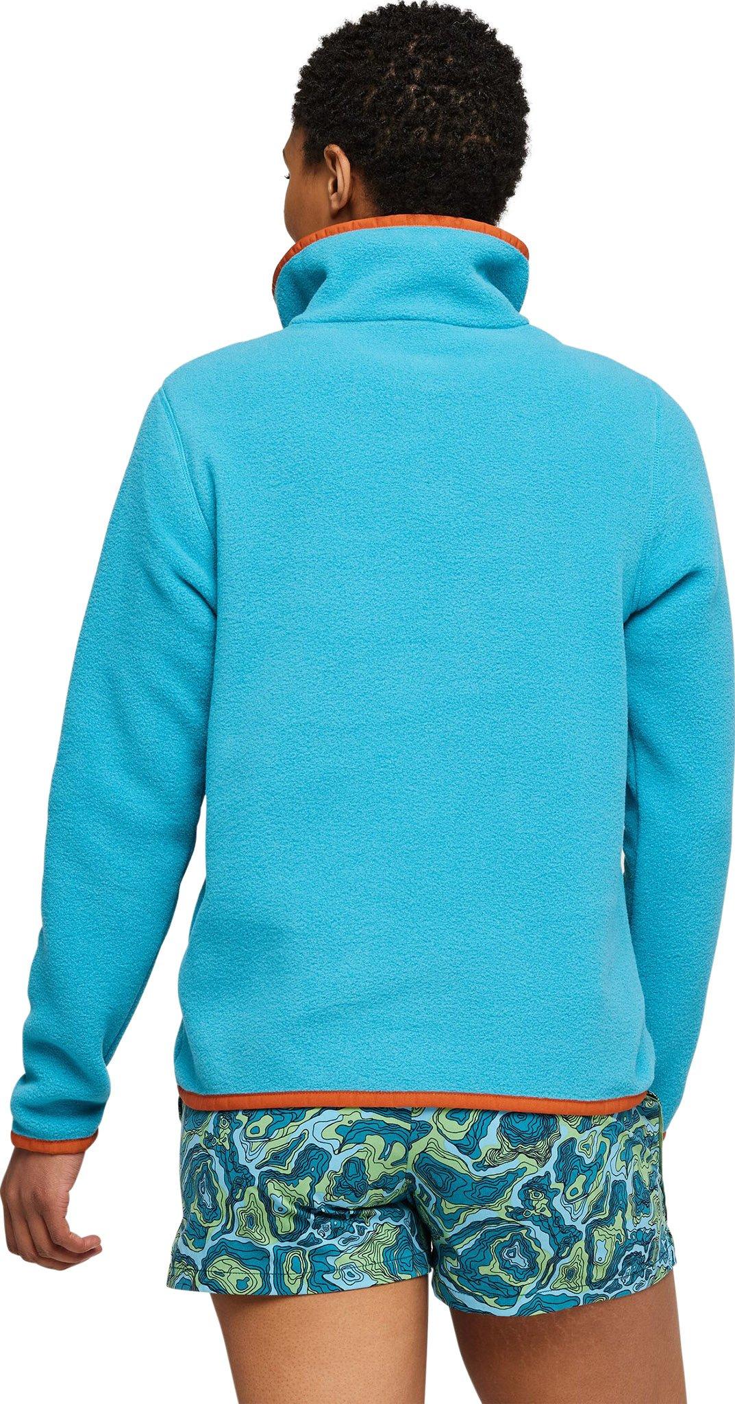 Product gallery image number 9 for product Teca 1/4 Snap Fleece Sweatshirt - Women's