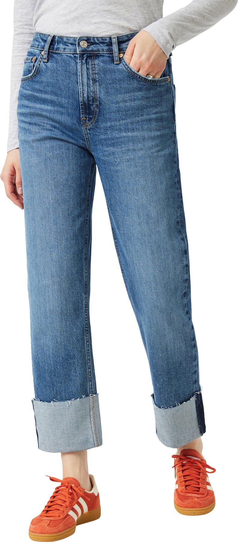 Product image for Savannah Cuffed Straight Leg Jeans - Women's