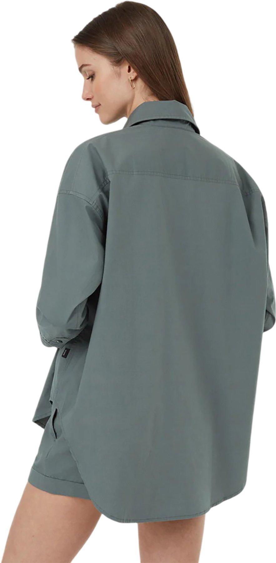 Product gallery image number 3 for product EcoStretch Cotton Oversized Shirt - Women's