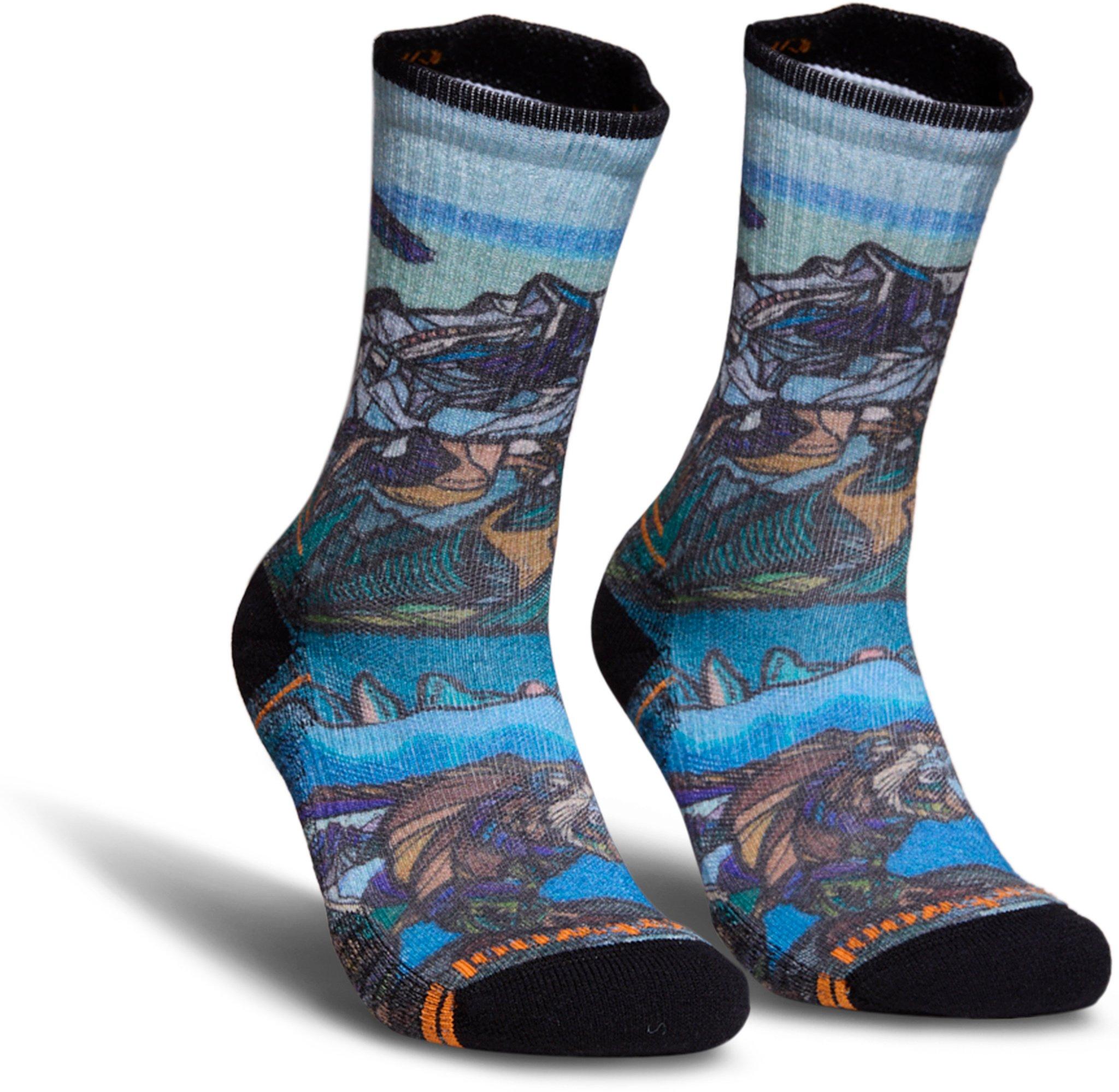 Product image for Hike Light Cushion Icy Range Print Crew Socks - Women's