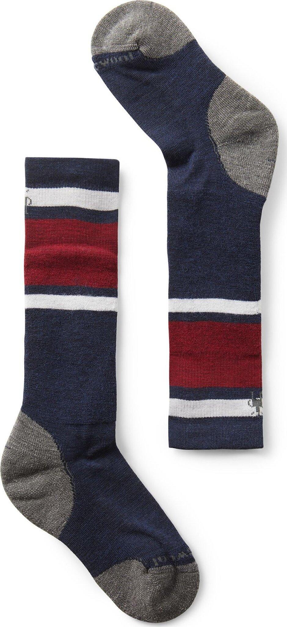 Product gallery image number 1 for product Wintersport Full Cushion Stripe OTC Socks - Kid's