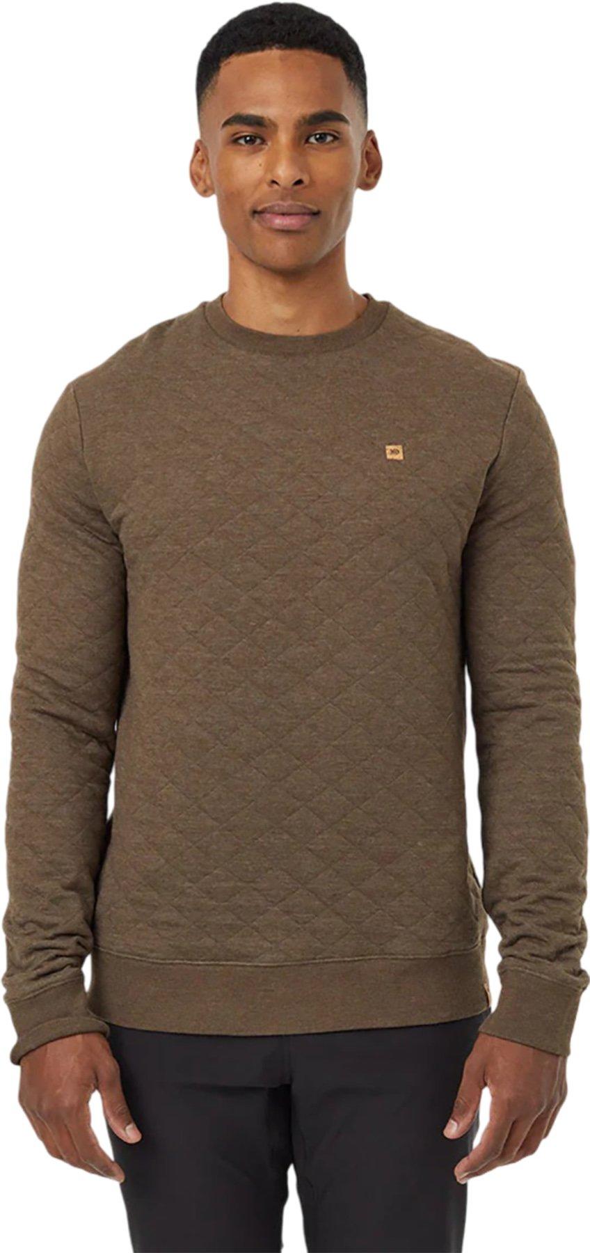 Product image for Classic Crew Neck Quilted Sweatshirt - Men's