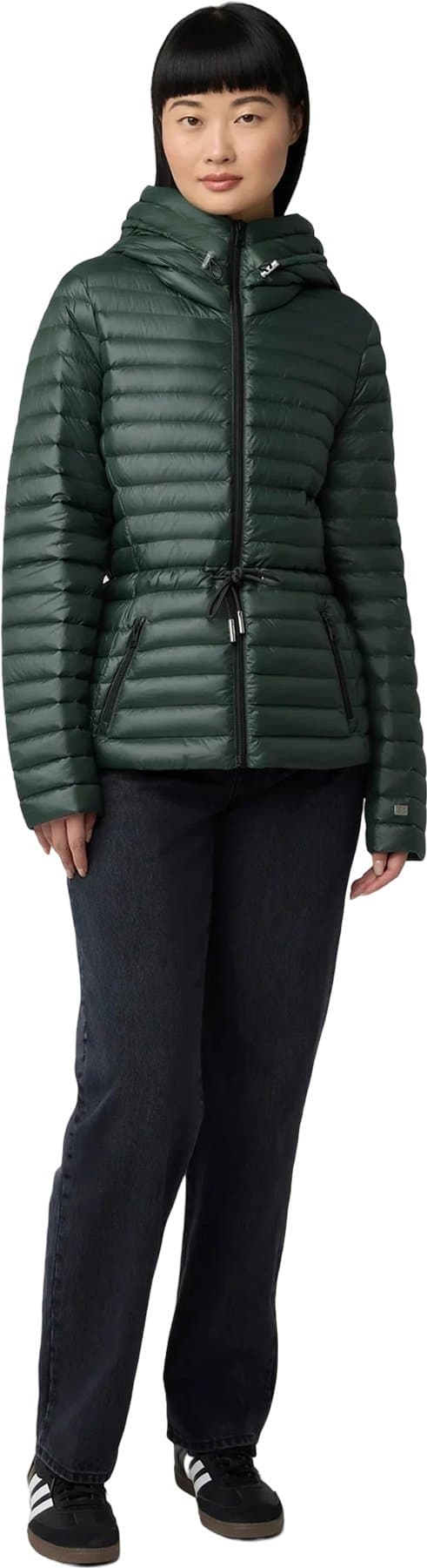 Product image for Ayleen Sustainable Slim-Fit Ultra-Lightweight Down Jacket with Hood - Women's