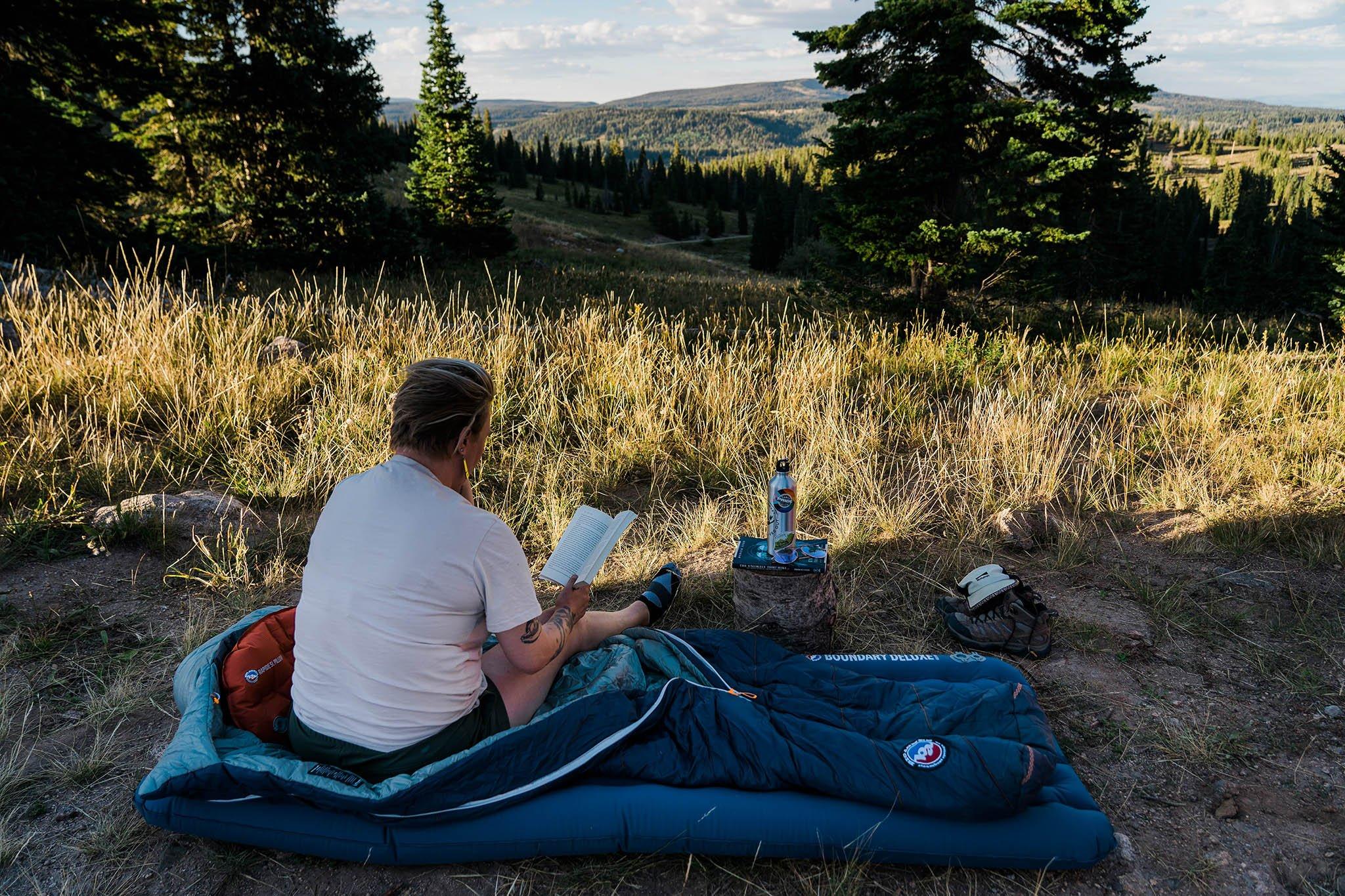 Product gallery image number 4 for product Boundary Deluxe Insulated Sleeping Pad - Wide/Regular