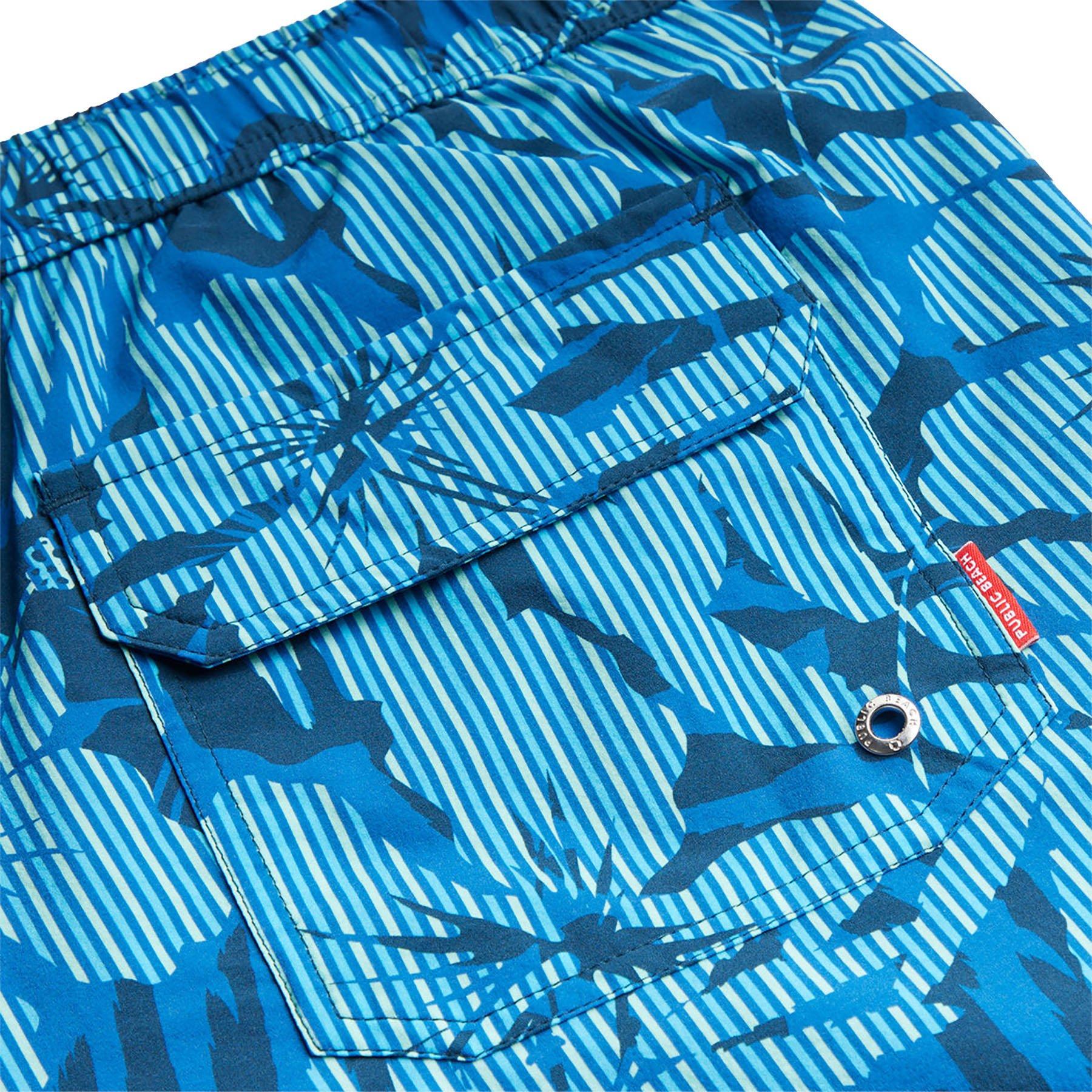 Product gallery image number 4 for product Tropical Stripe 2.0 Swim Shorts - Men's