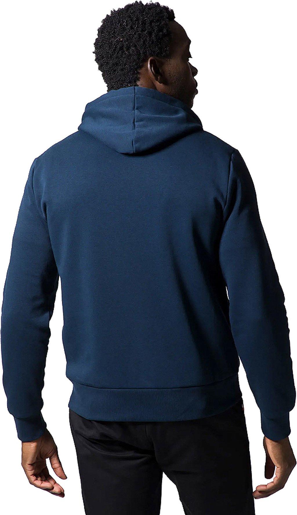 Product gallery image number 5 for product Full-Zip Logo Cotton Hooded Sweatshirt -Men's