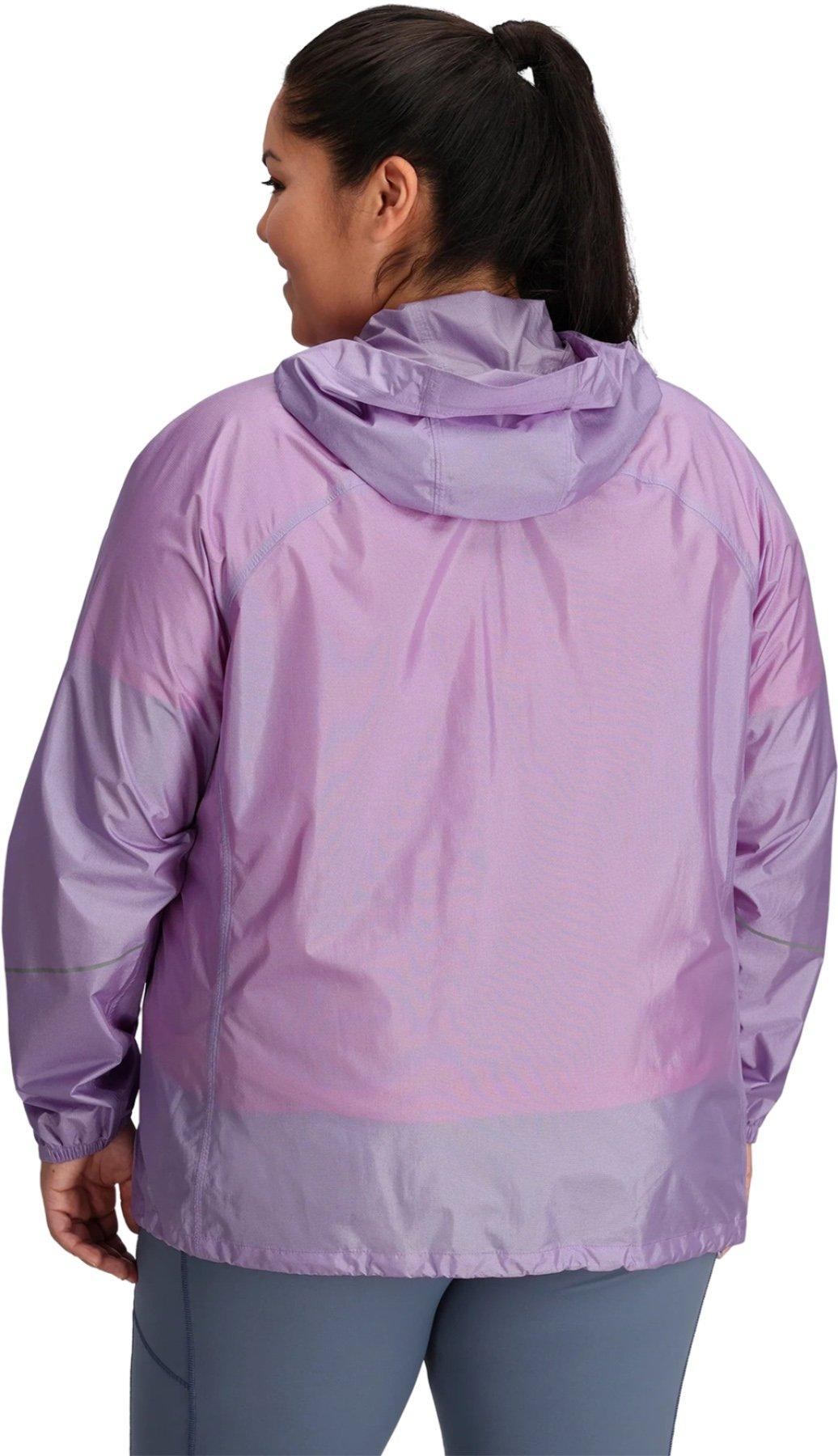 Product gallery image number 2 for product Helium Plus Size Rain Jacket - Women's