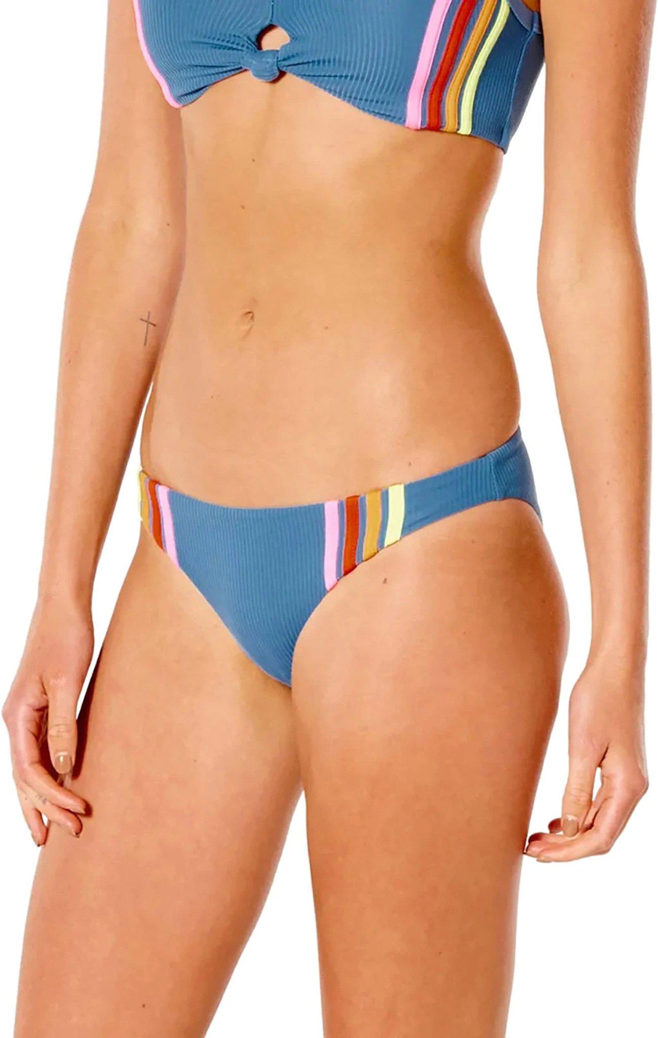 Product gallery image number 5 for product Wave Shapers Stripe Good Bikini Bottom - Women's