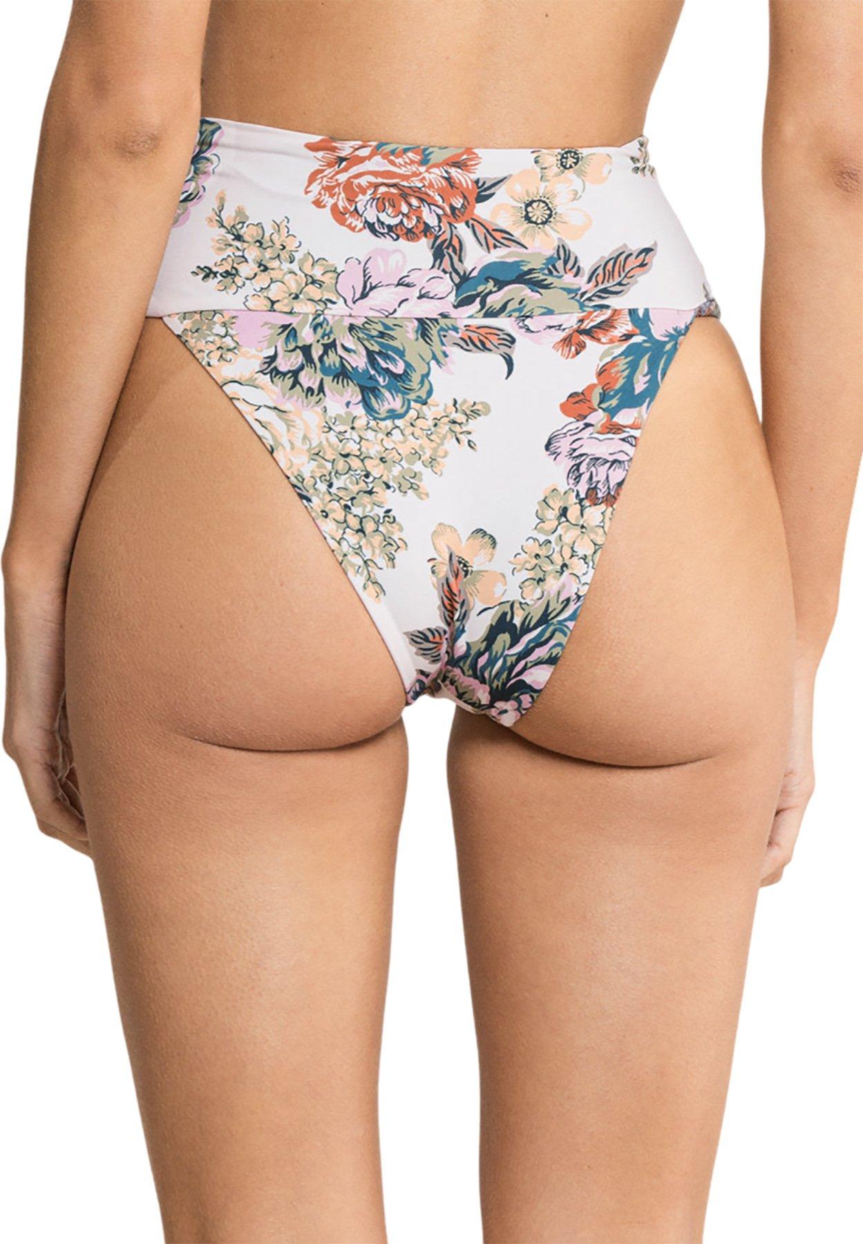 Numéro de l'image de la galerie de produits 2 pour le produit Bas de bikini taille haute/jambe haute Babylon Jacobean - Femme