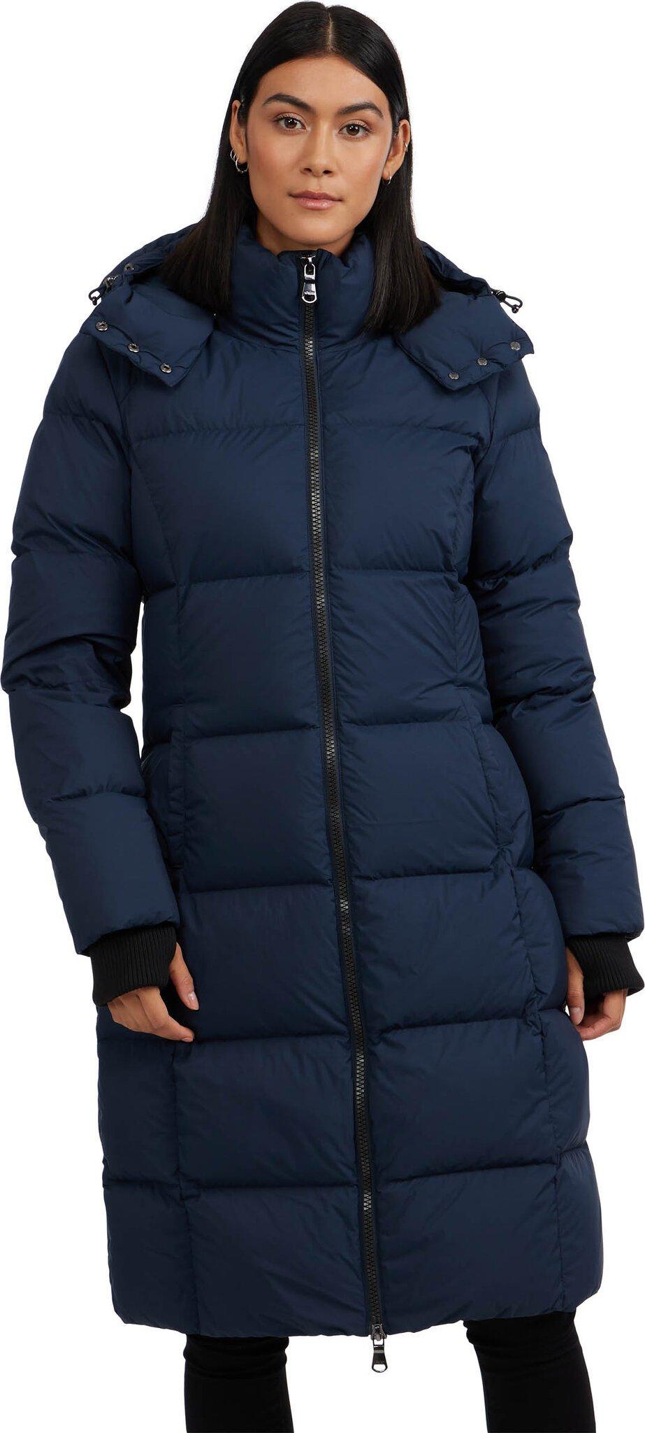 Image de produit pour Manteau matelassé à canaux long Autumn - Femme 