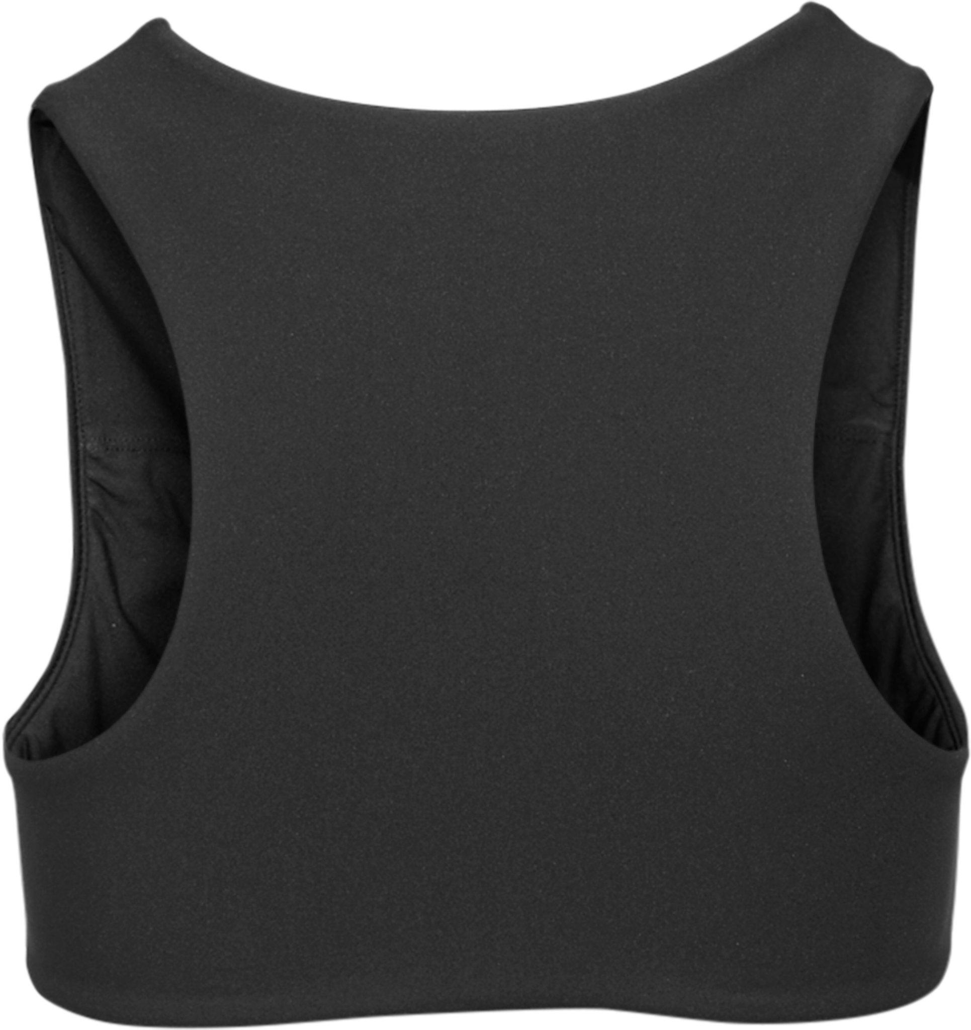 Numéro de l'image de la galerie de produits 3 pour le produit Haut de maillot écourté à col montant Simply Seamless - Femme