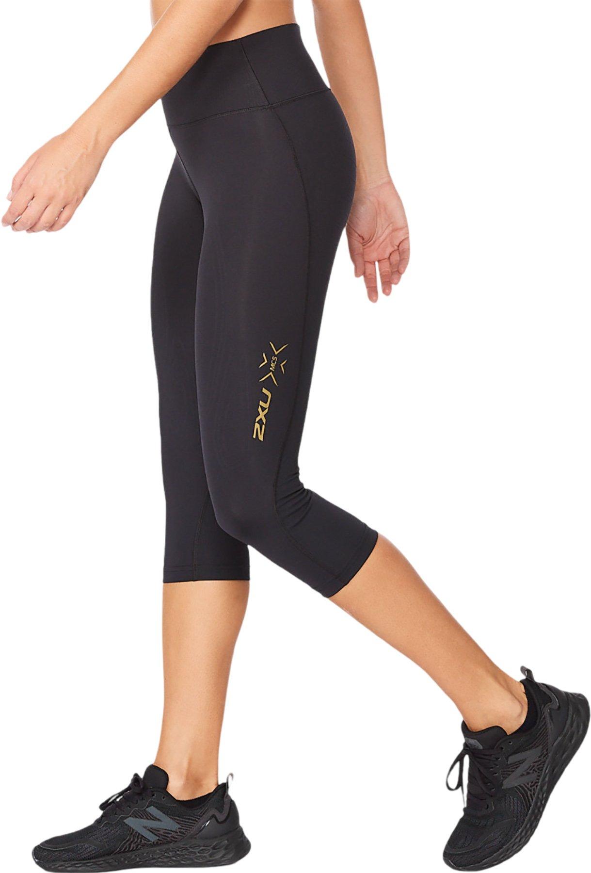 Product gallery image number 2 for product Force Mid-Rise Compression 3/4 Tights - Women's