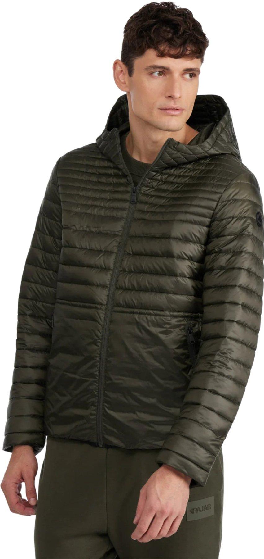 Image de produit pour Manteau matelassé léger et compressible avec capuchon fixe Eriksson - Homme