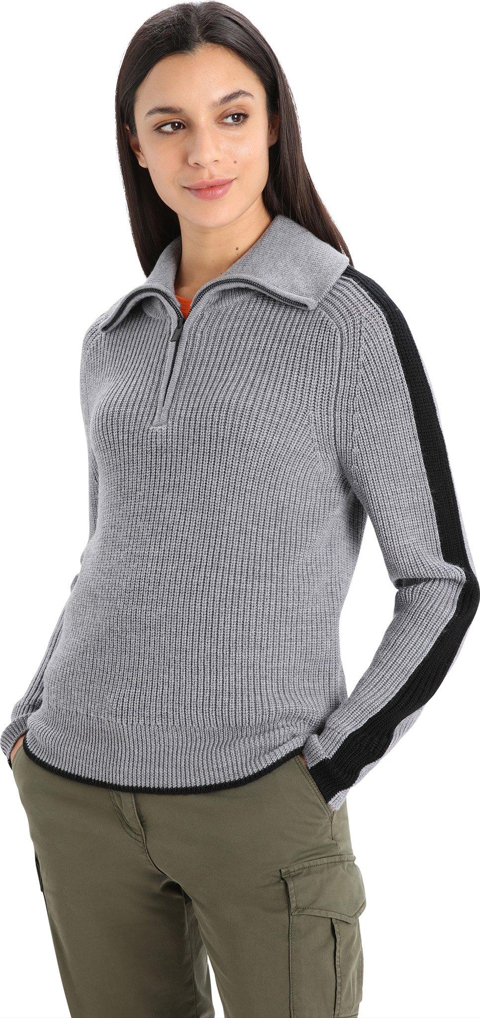 Product image for Lodge Merino Long Sleeve Half-Zip Sweater - Women's