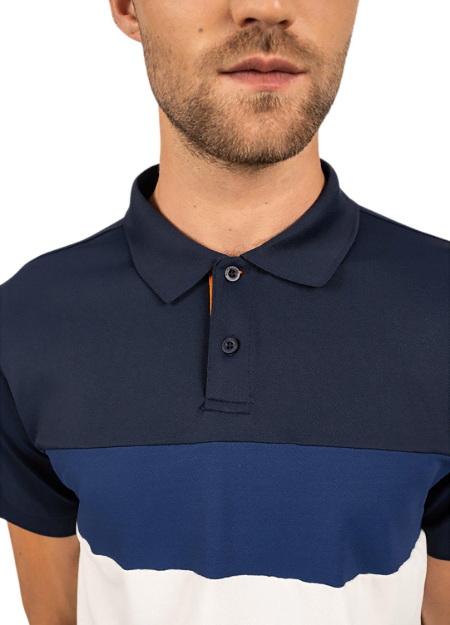 Product gallery image number 5 for product Seth Tricolour Polo Shirt - Men's