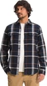 Colour: Aviator Navy Large Half Dome Plaid