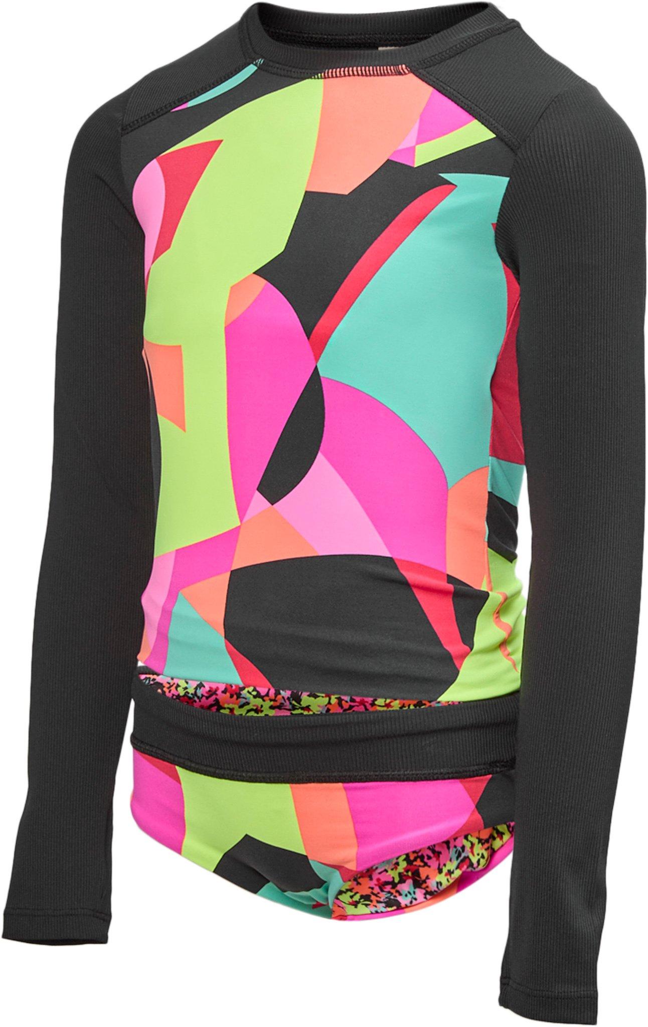 Product gallery image number 3 for product Odyssey Rubik Long-Sleeve Rashguard - Girls