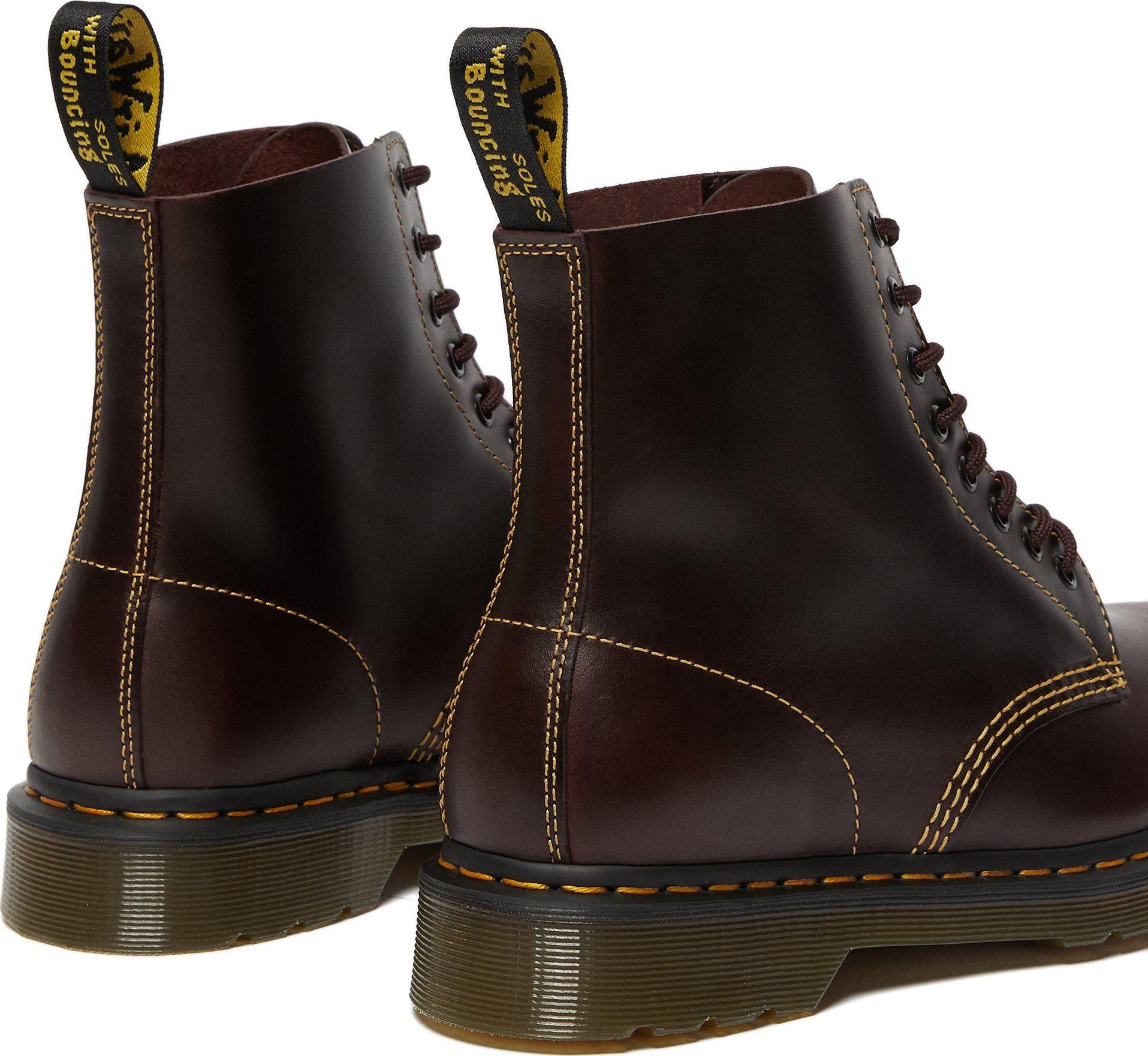 Product gallery image number 3 for product 1460 Pascal Atlas Oxblood Leather Lace Up Boots - Unisex