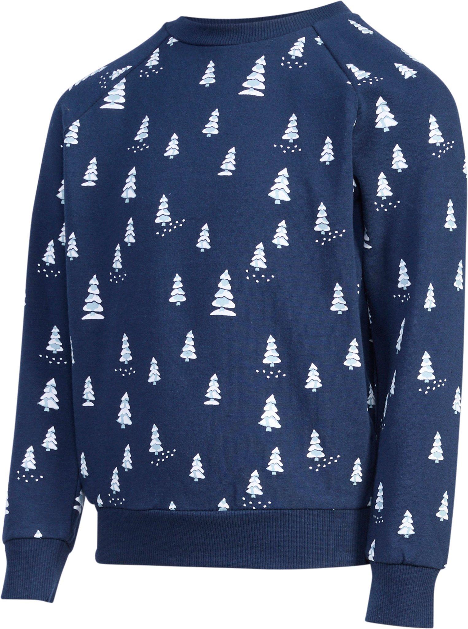 Product gallery image number 2 for product Snowy Pine Print Sweatshirt - Boys