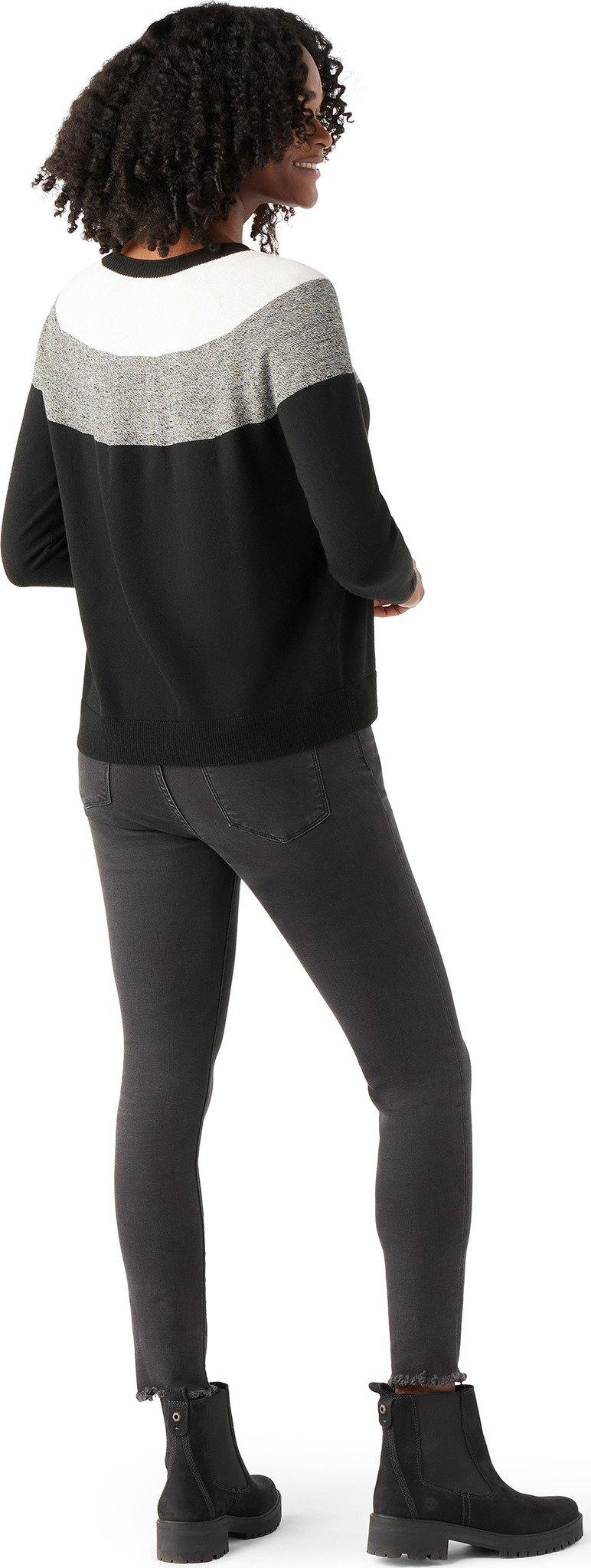 Product gallery image number 3 for product Edgewood Colorblock Crew Neck Sweater - Women's