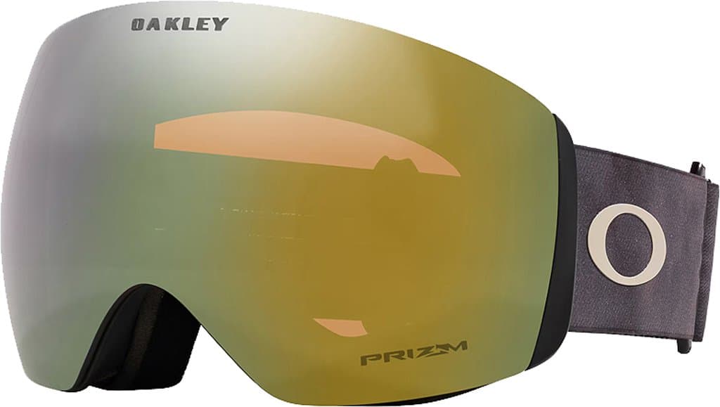 Product gallery image number 4 for product Flight Deck L Goggles - Grey Smoke - Przm Sage Gold - Unisex