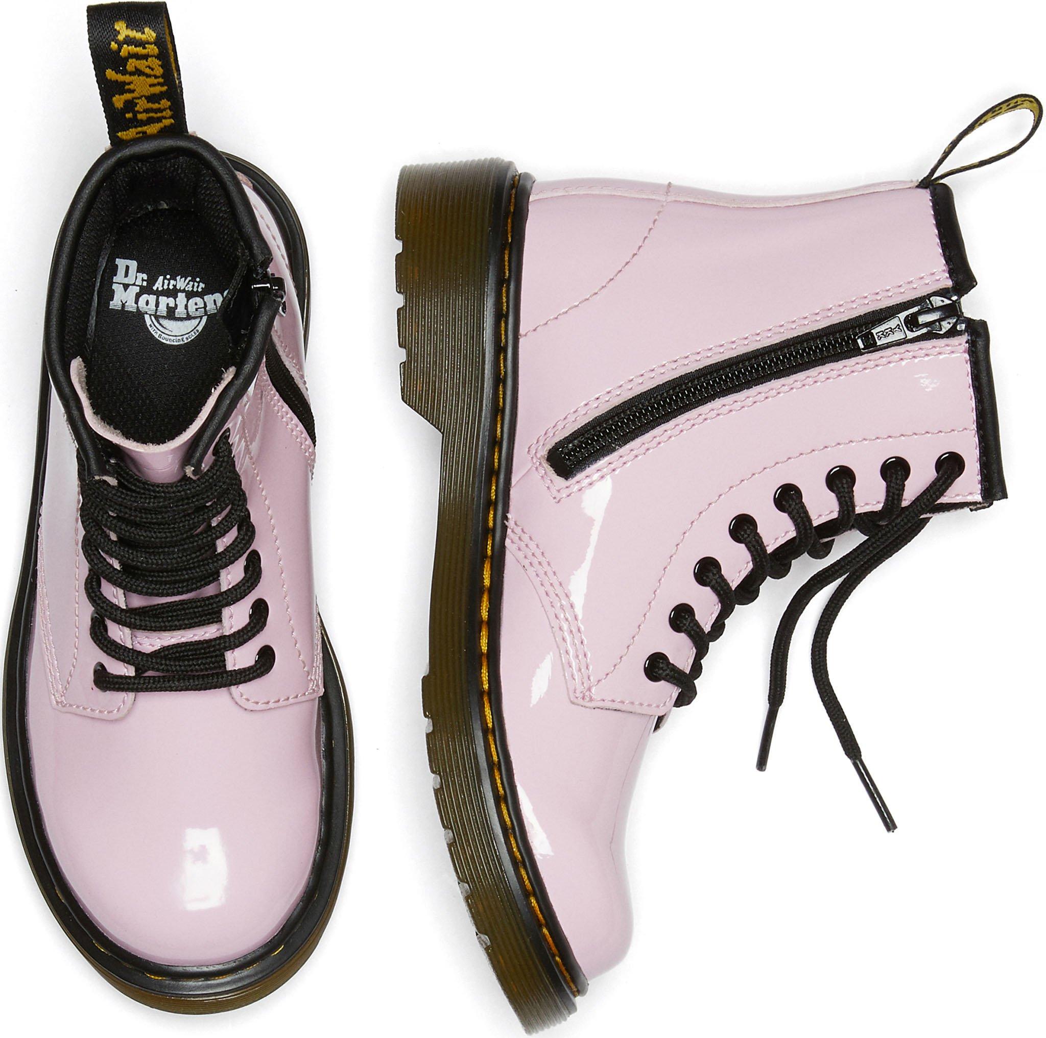 Product gallery image number 3 for product 1460 Patent Leather Lace Up Boots - Kids