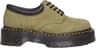 Colour: Muted Olive Tumbled Nubuck - Black