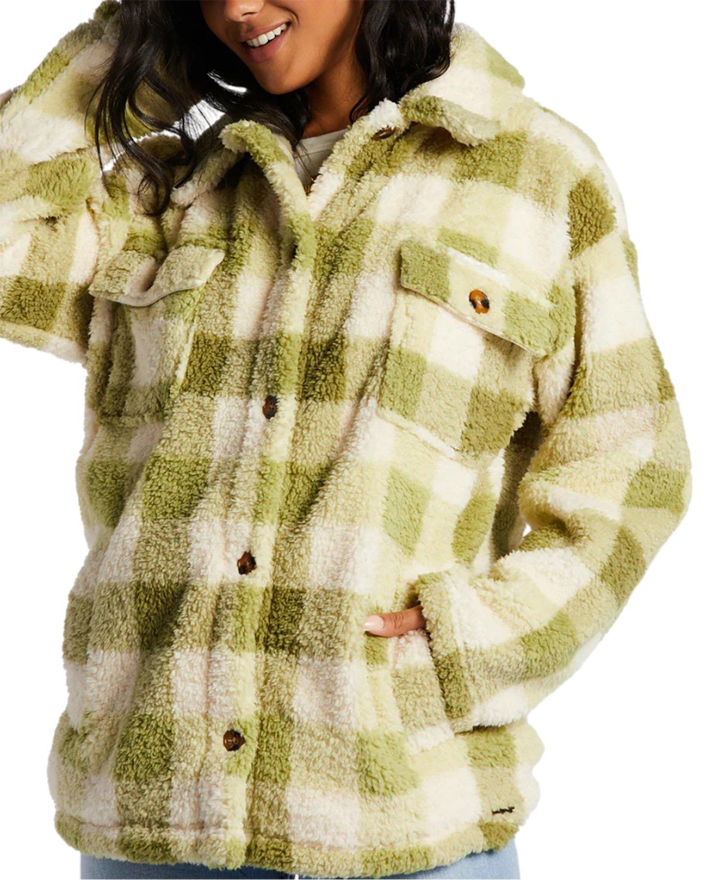 Product gallery image number 2 for product Fairbanks Button-Up Teddy Bear Jacket - Women's