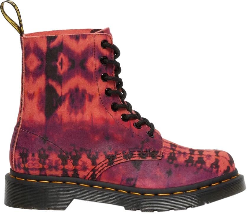 Product gallery image number 1 for product 1460 Pascal Tie Dye Leather Lace Up Boots - Women's