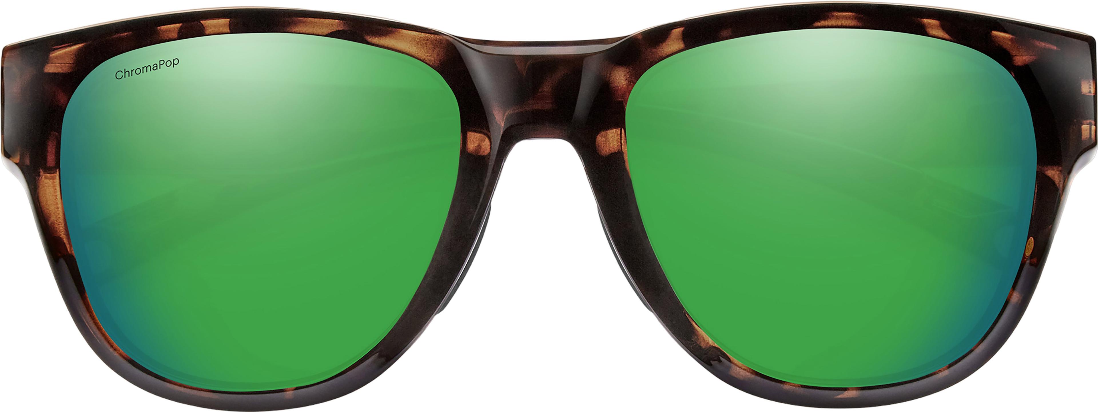 Product gallery image number 2 for product Rockaway Sunglasses - Tortoise - ChromaPop Glass Polarized Green Mirror Lens