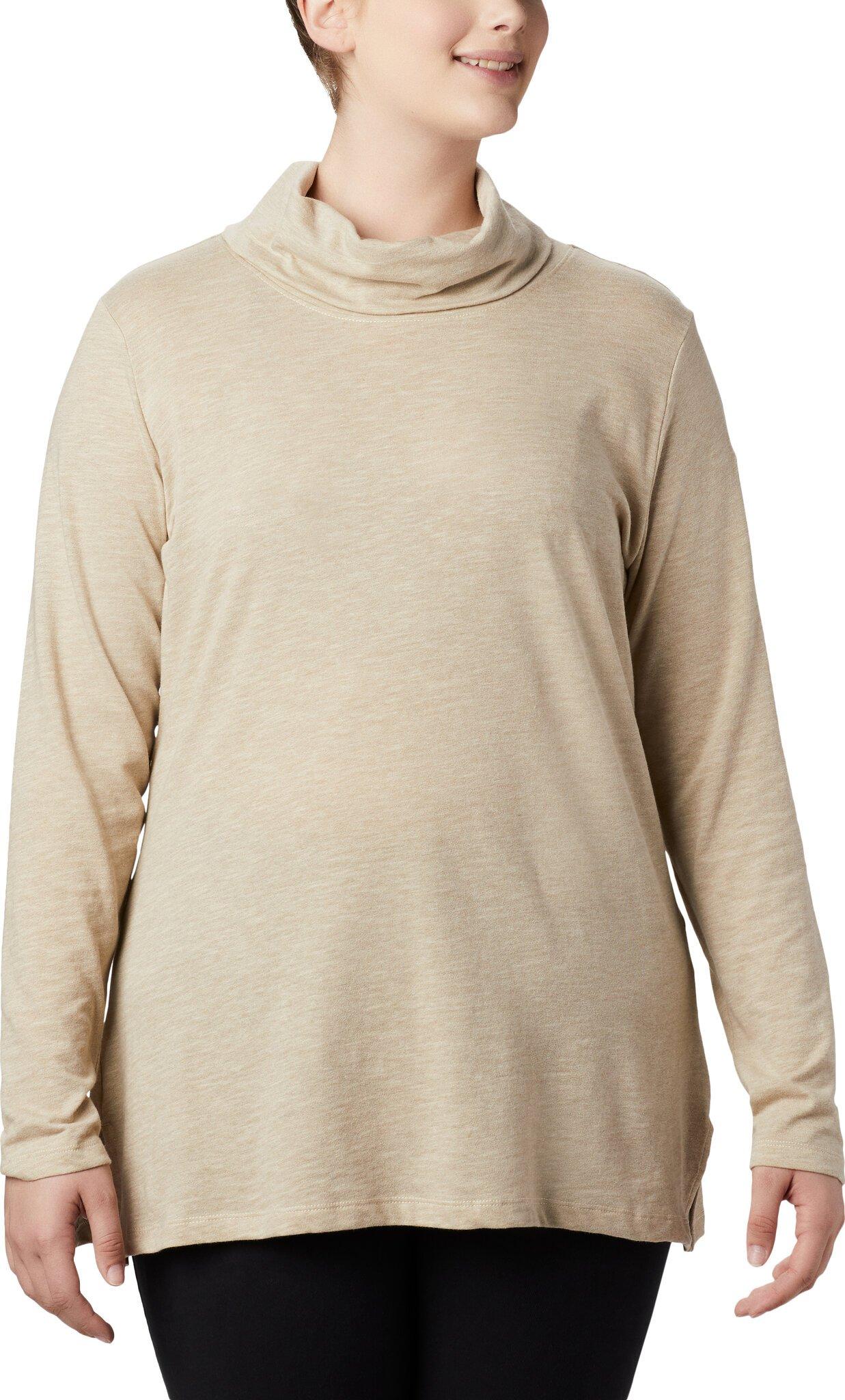 Product gallery image number 1 for product Canyon Point Cowl Neck Shirt Plus Size (Past Season) - Women's