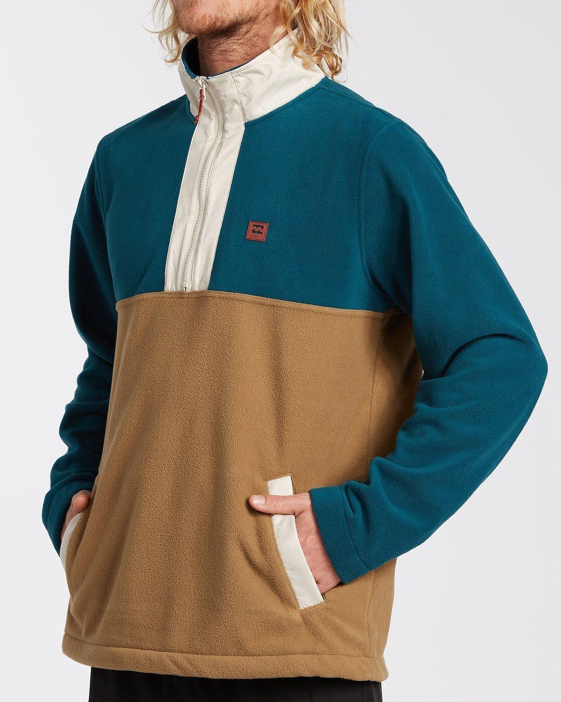 Product gallery image number 3 for product Boundary Mock Lite Polar Fleece - Men's