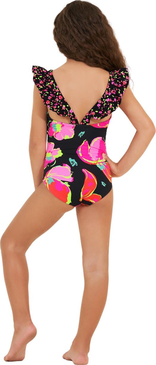 Product gallery image number 5 for product Vanilla Flory One Piece Swimsuit - Girls 