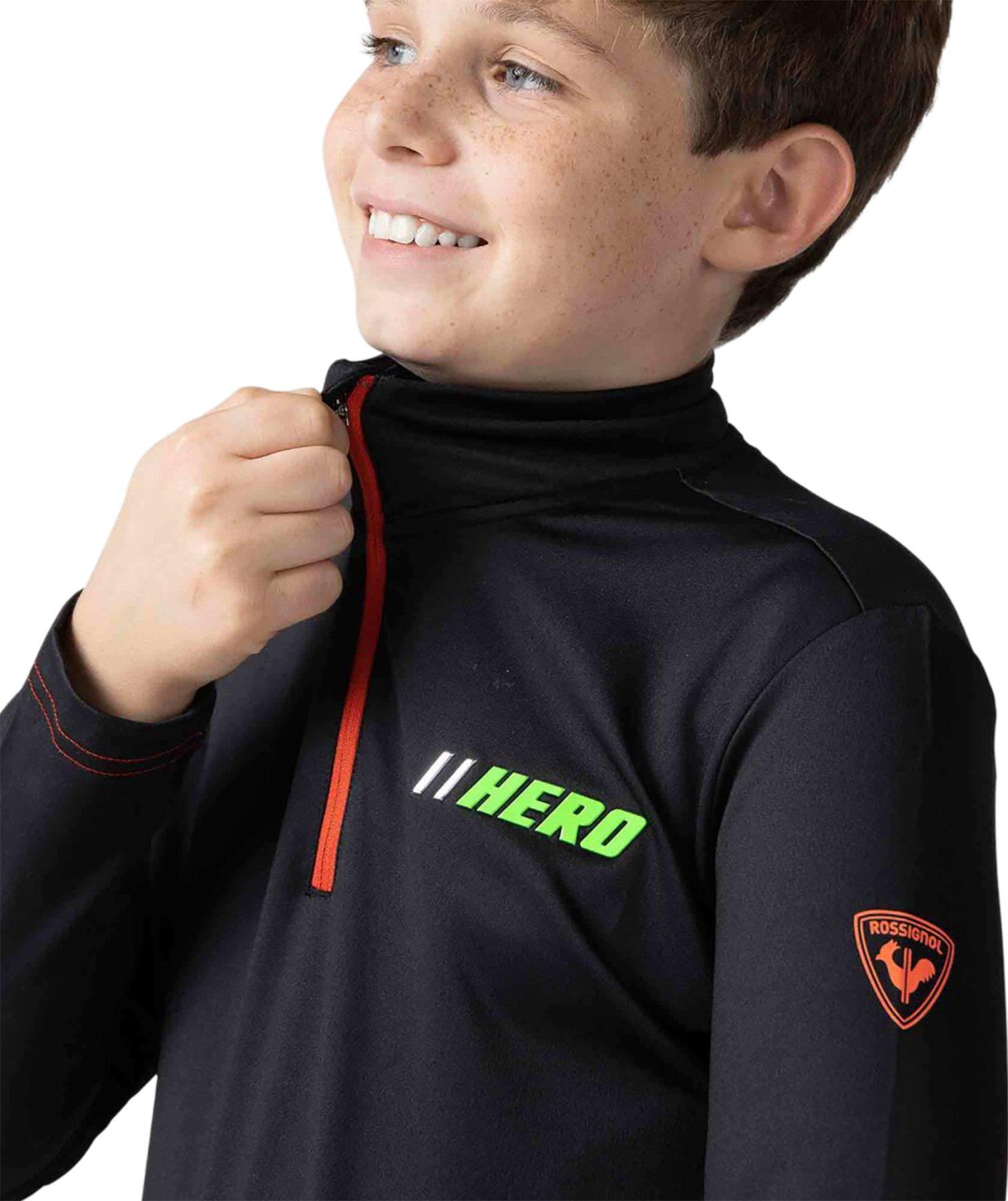 Product gallery image number 3 for product Hero Half-Zip Stretch Fleece Top - Boys