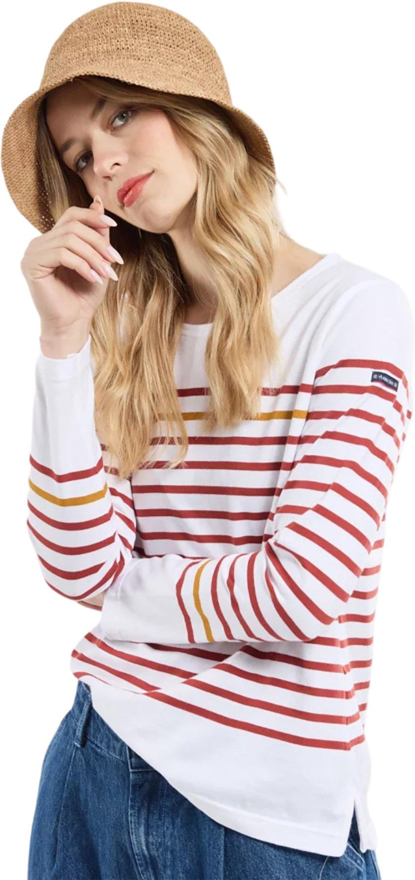 Product gallery image number 3 for product Breton Long Sleeve Striped T-Shirt - Women's