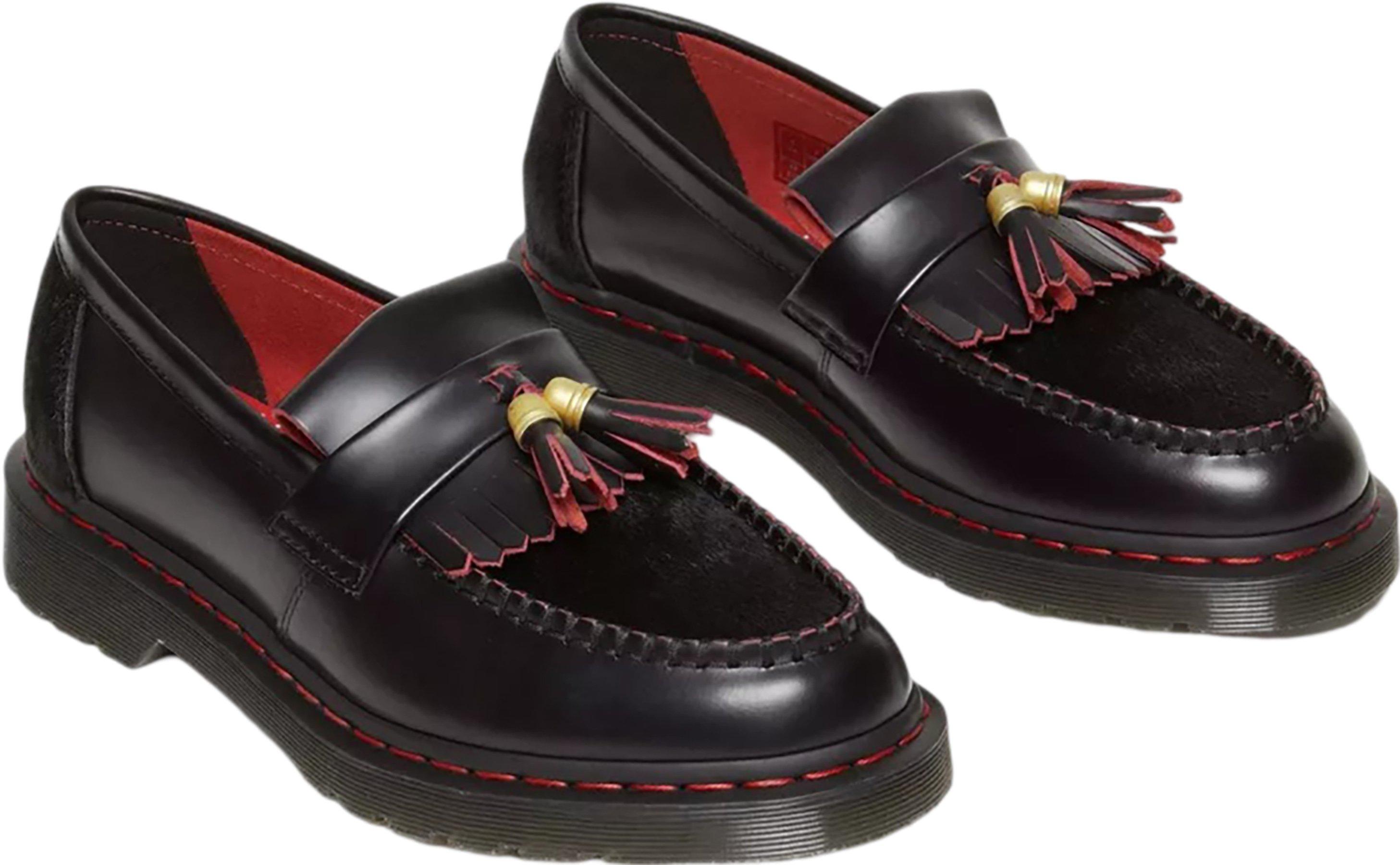 Product gallery image number 3 for product Adrian Year Of The Dragon Hair-On Tassel Loafers - Unisex