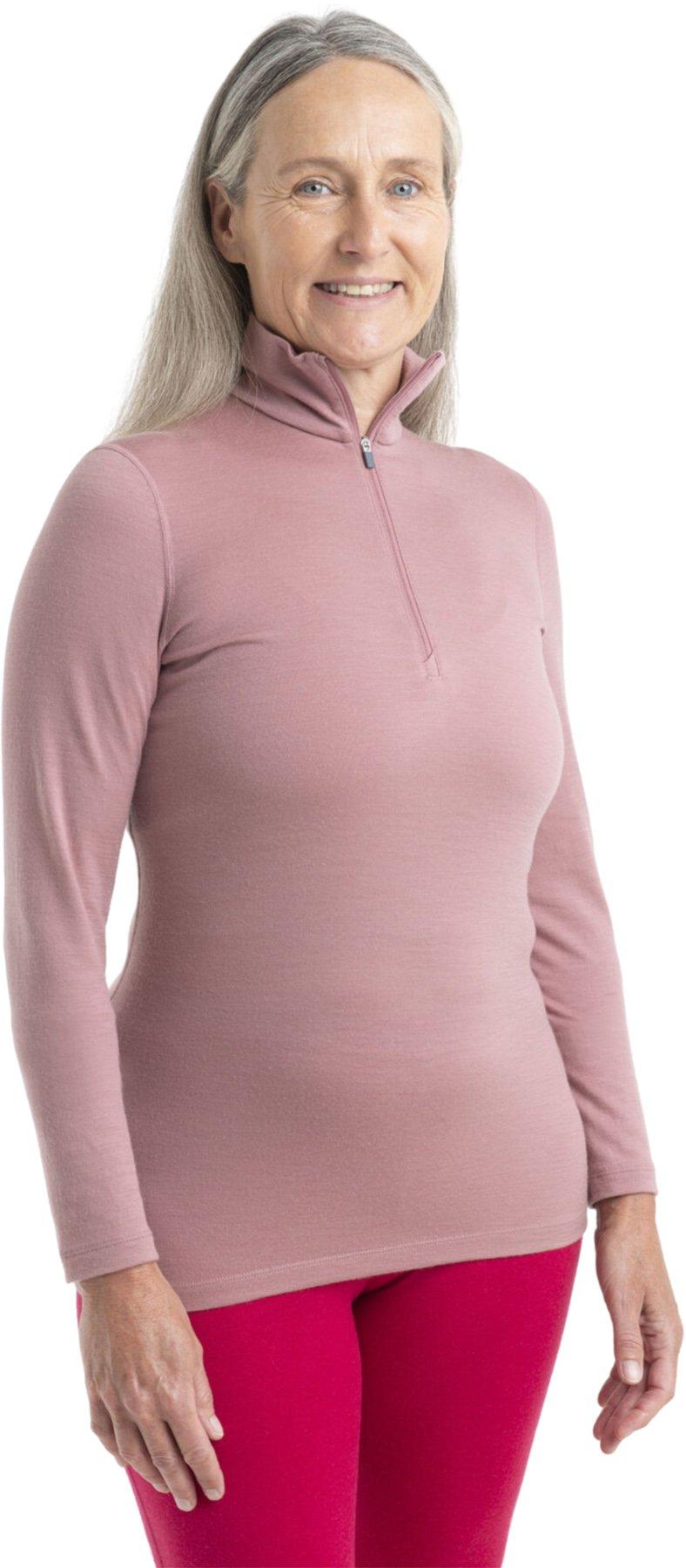 Image de produit pour Chandail à manches longues et demi-glissière 200 Oasis - Femme