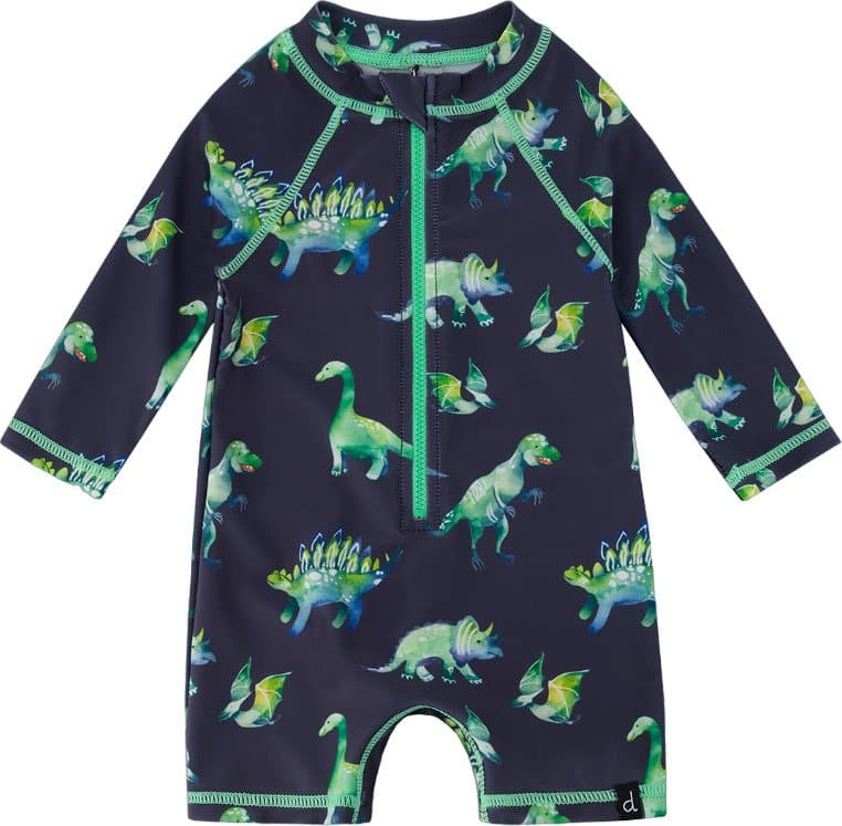 Numéro de l'image de la galerie de produits 1 pour le produit Maillot de surf une pièce imprimé à manches longues - Bébé Garçon