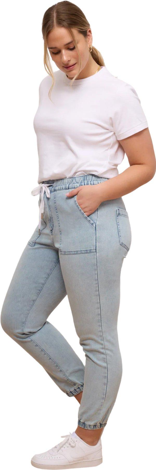 Numéro de l'image de la galerie de produits 4 pour le produit Jean coupe décontractée à taille classique Malia - Femme