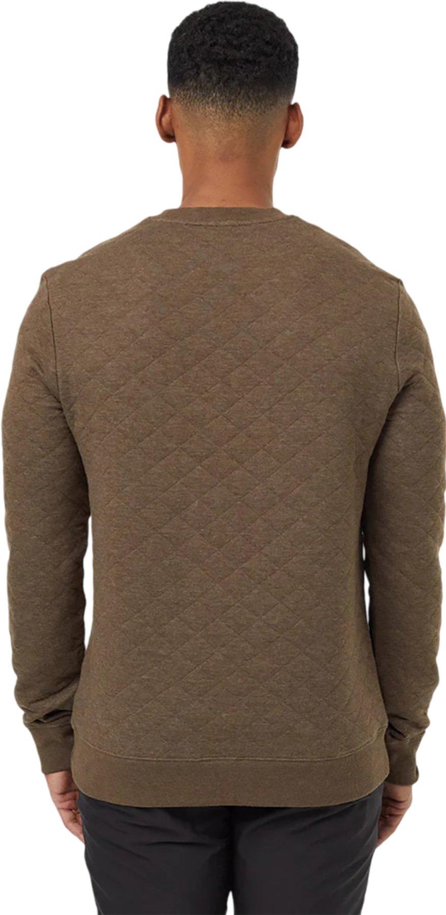 Product gallery image number 2 for product Classic Crew Neck Quilted Sweatshirt - Men's