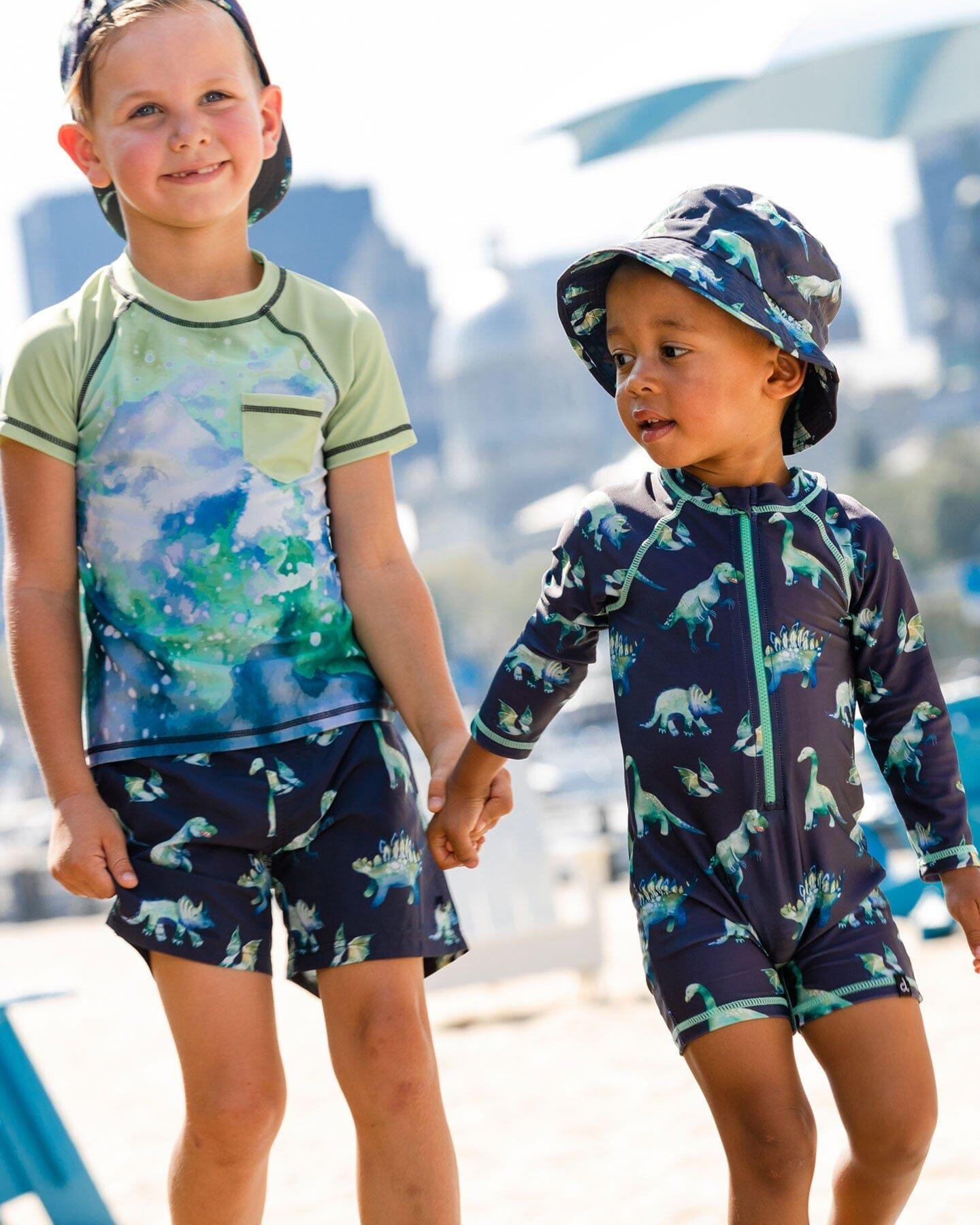 Numéro de l'image de la galerie de produits 7 pour le produit Maillot de surf une pièce imprimé à manches longues - Bébé Garçon