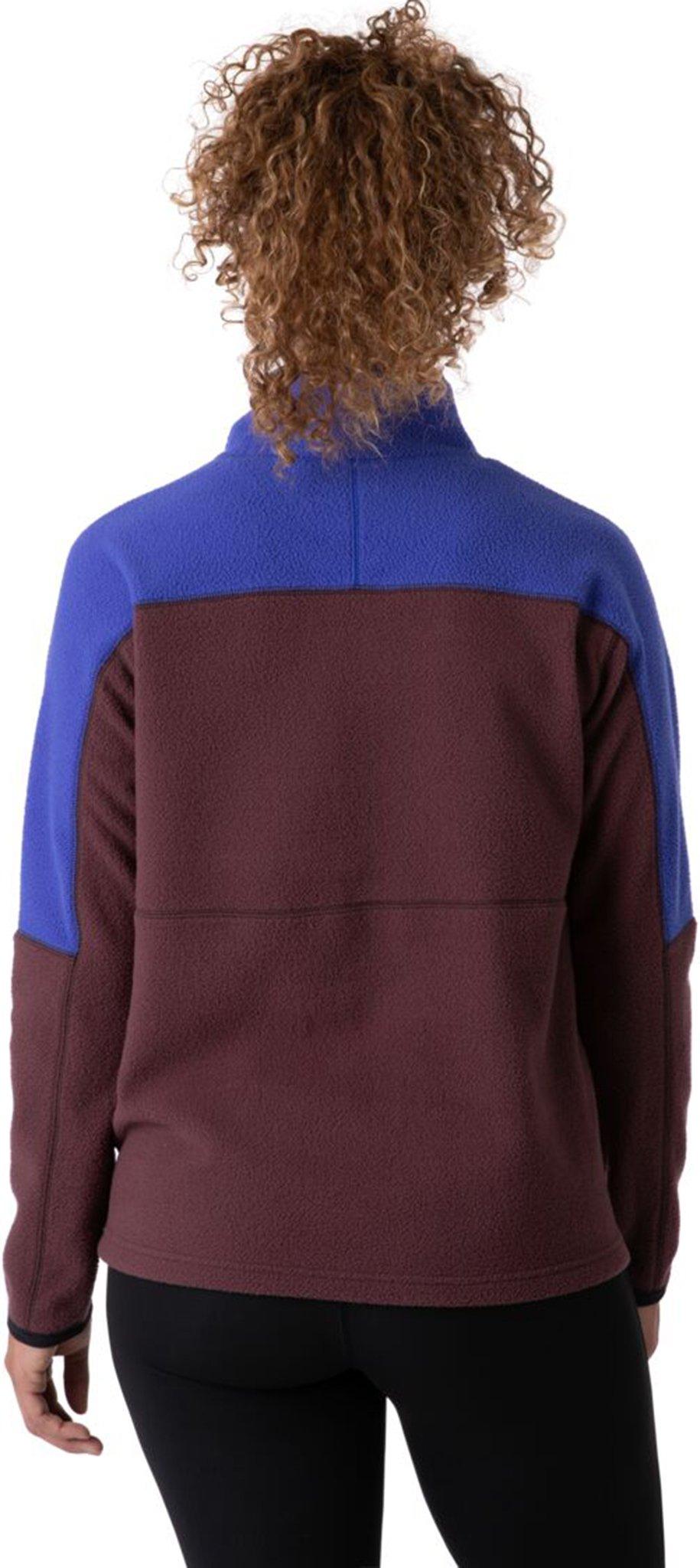 Product gallery image number 3 for product Abrazo Half Zip Fleece Pullover - Women's