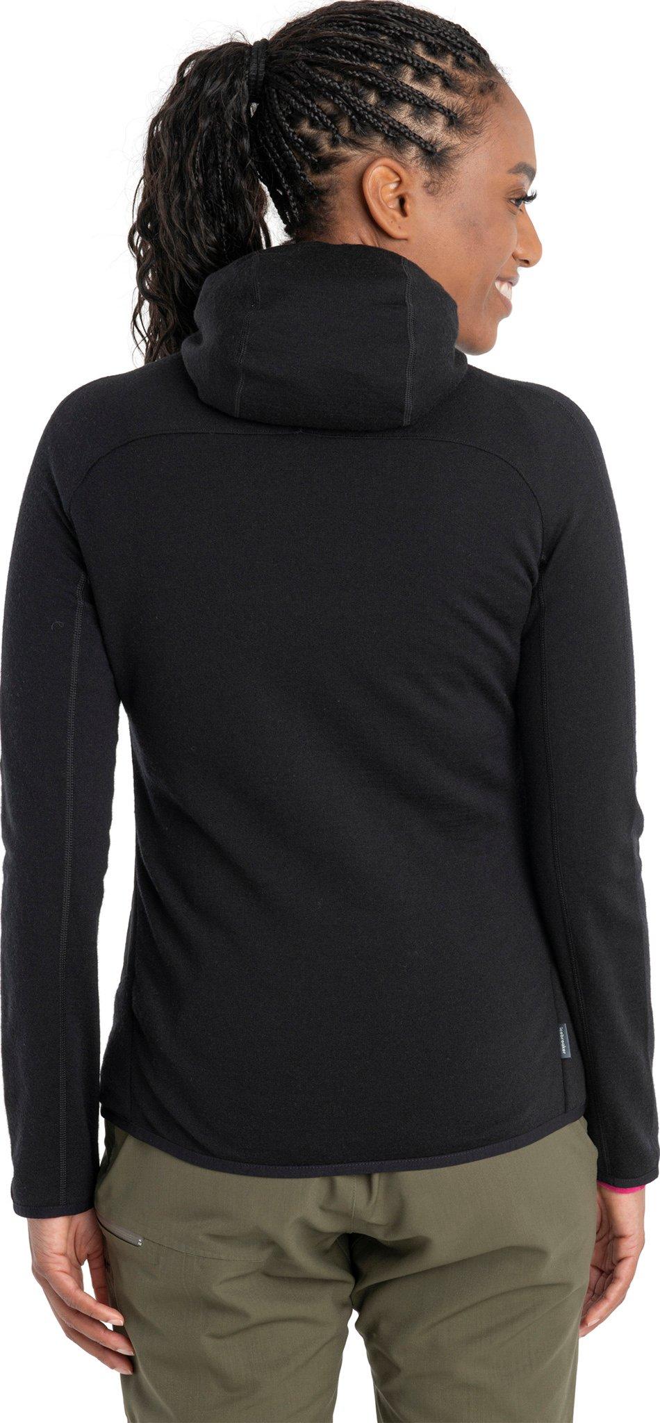 Product gallery image number 3 for product Quantum Merino Hybrid Long Sleeve Zip Hoodie - Women's