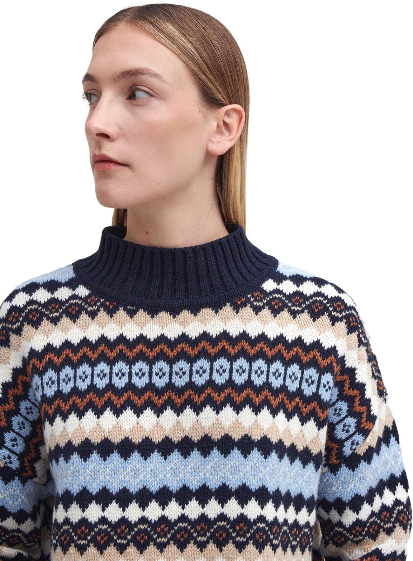 Numéro de l'image de la galerie de produits 3 pour le produit Chandail à col montant Larisa Fair Isle - Femme